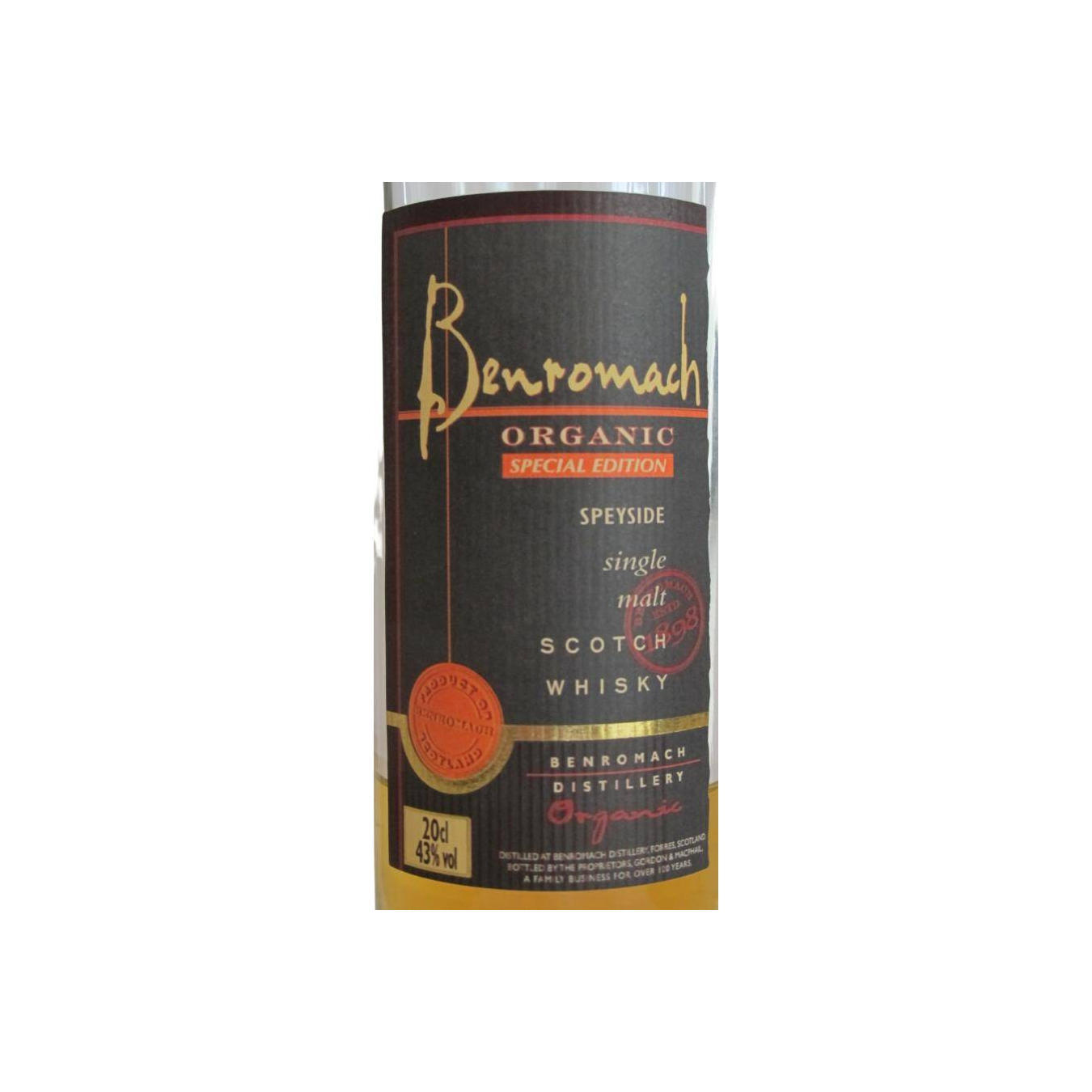 Benromach Single Malt Whisky