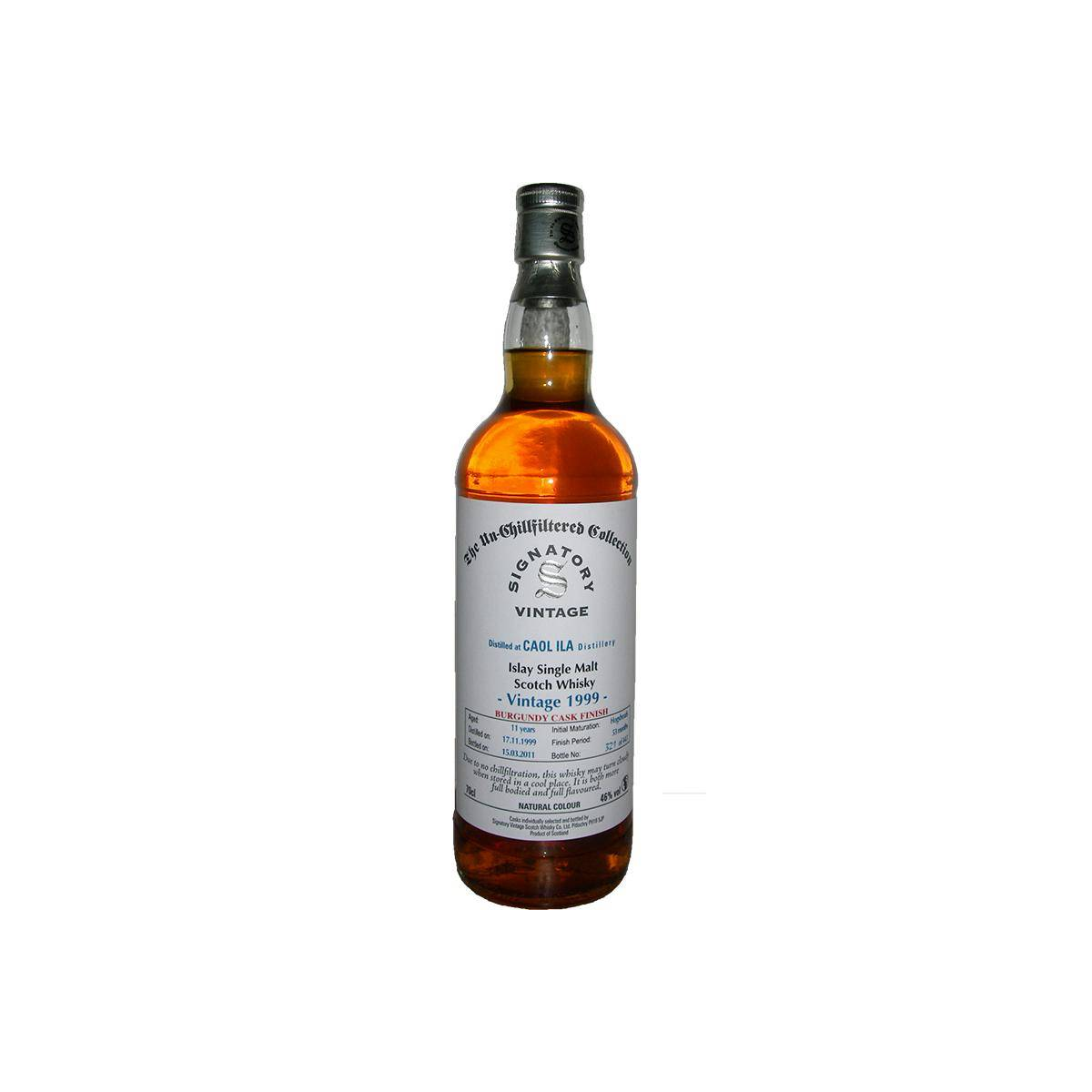 Caol Ila The Un-Chillfiltered Collection 1999 11 Years Single Malt Whisky