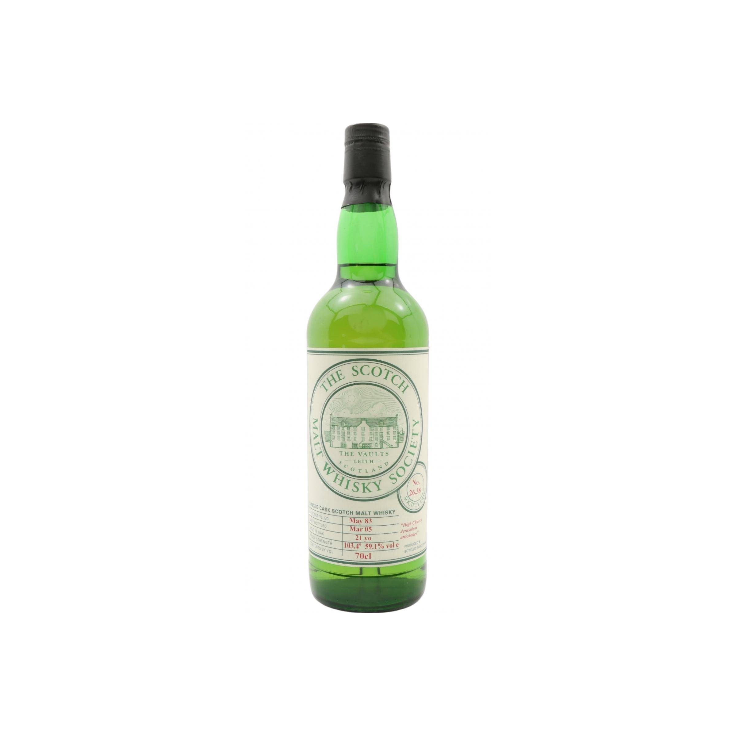 The Scotch Malt Whisky Society 1983 21 Years Single Malt Whisky