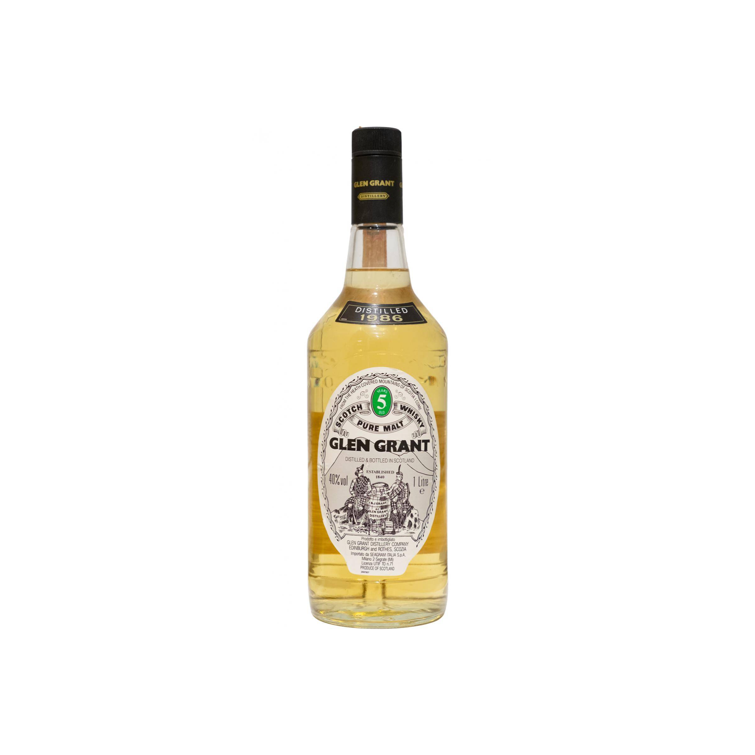 Glen Grant 1986 5 Years Single Malt Whisky