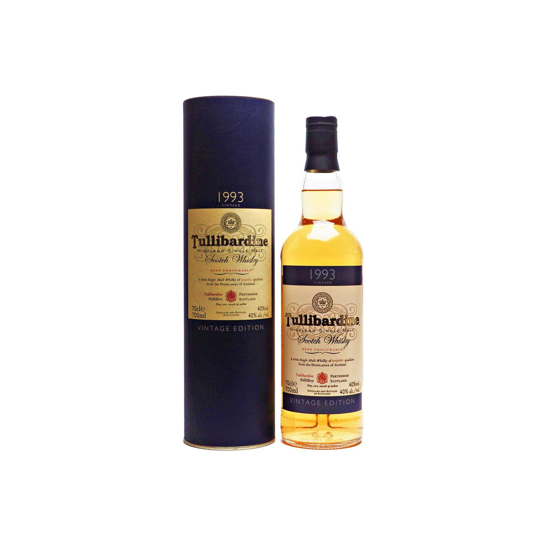 Tullibardine 1993 19 Years Single Malt Whisky 2