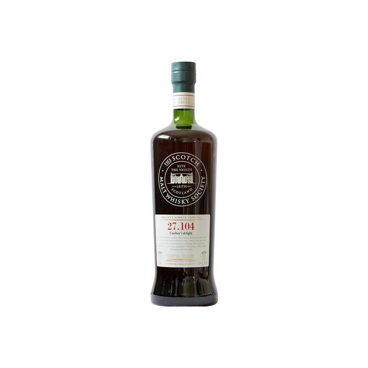 The Scotch Malt Whisky Society 1998 15 Years Single Malt Whisky
