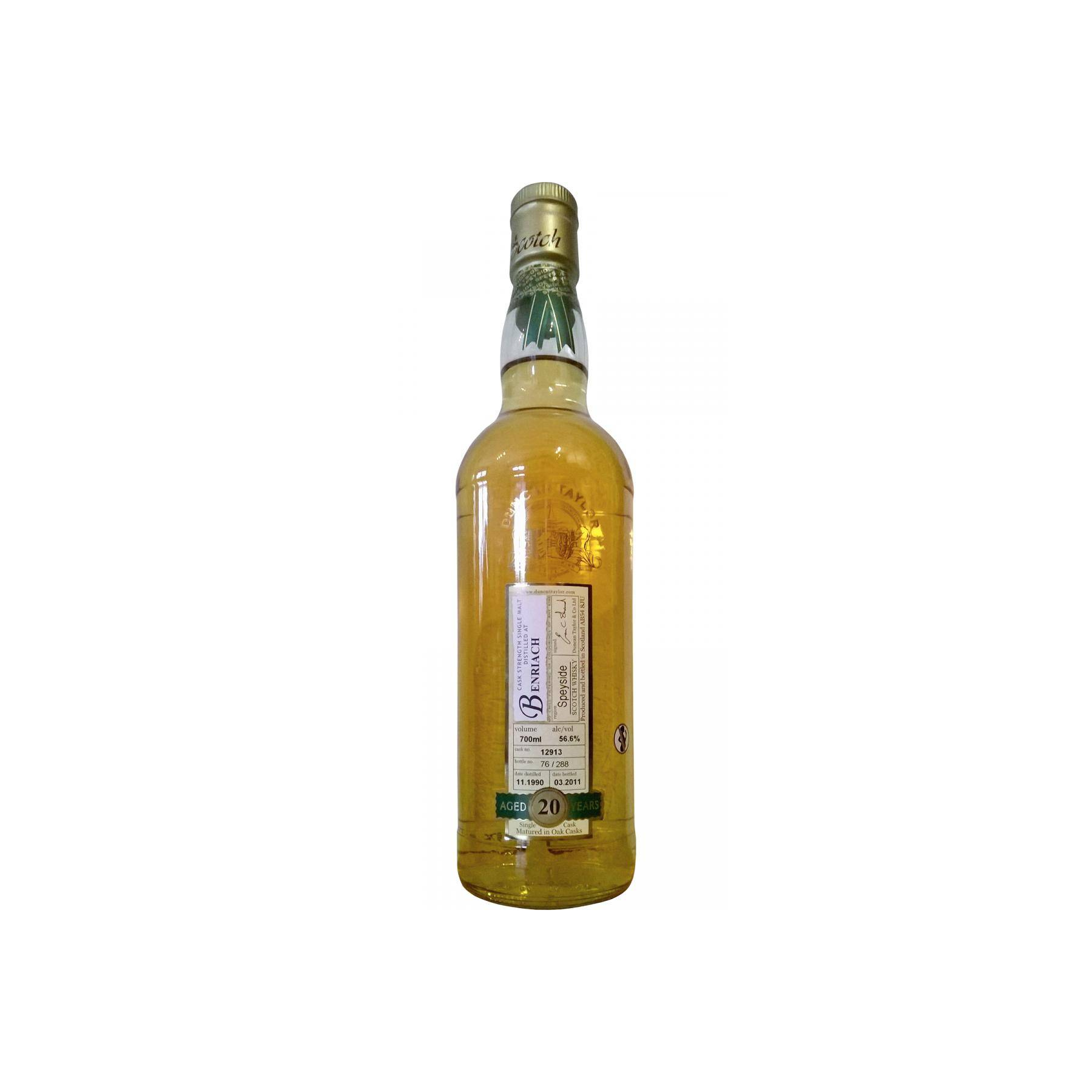 BenRiach Rare Auld 1990 20 Years Single Malt Whisky