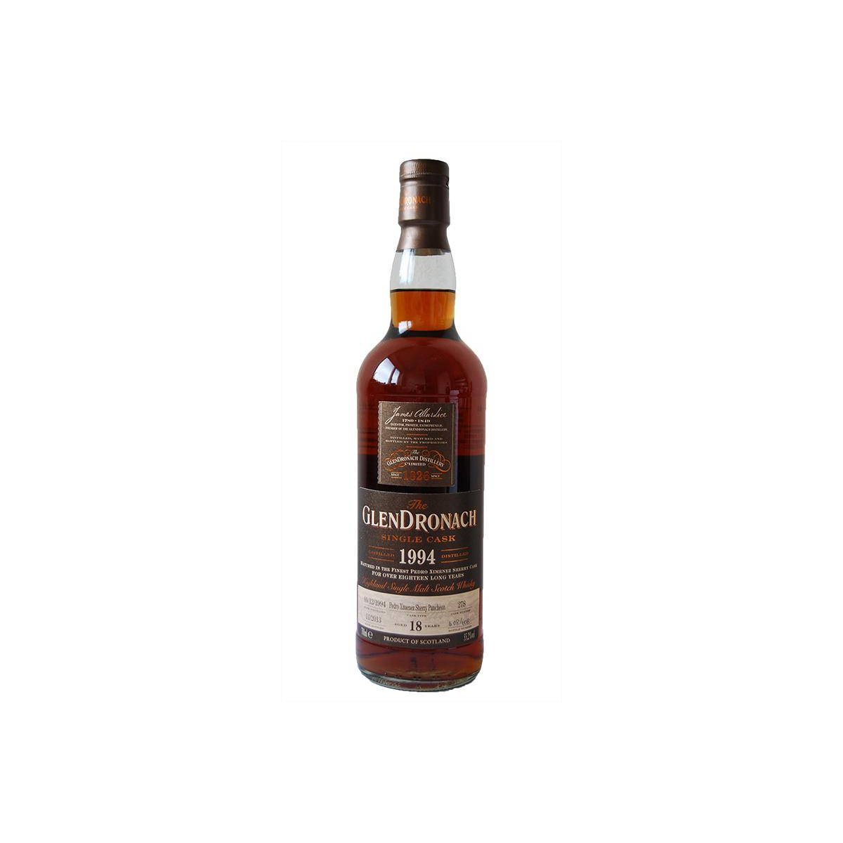 GlenDronach Single Cask 1994 19 Years Single Malt Whisky