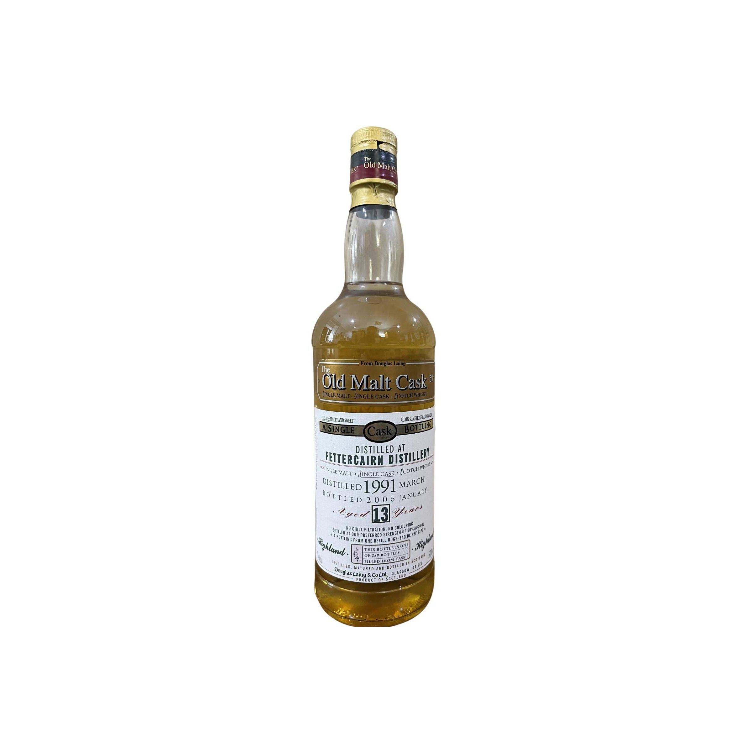 Fettercairn Old Malt Cask 1991 13 Years Single Malt Whisky