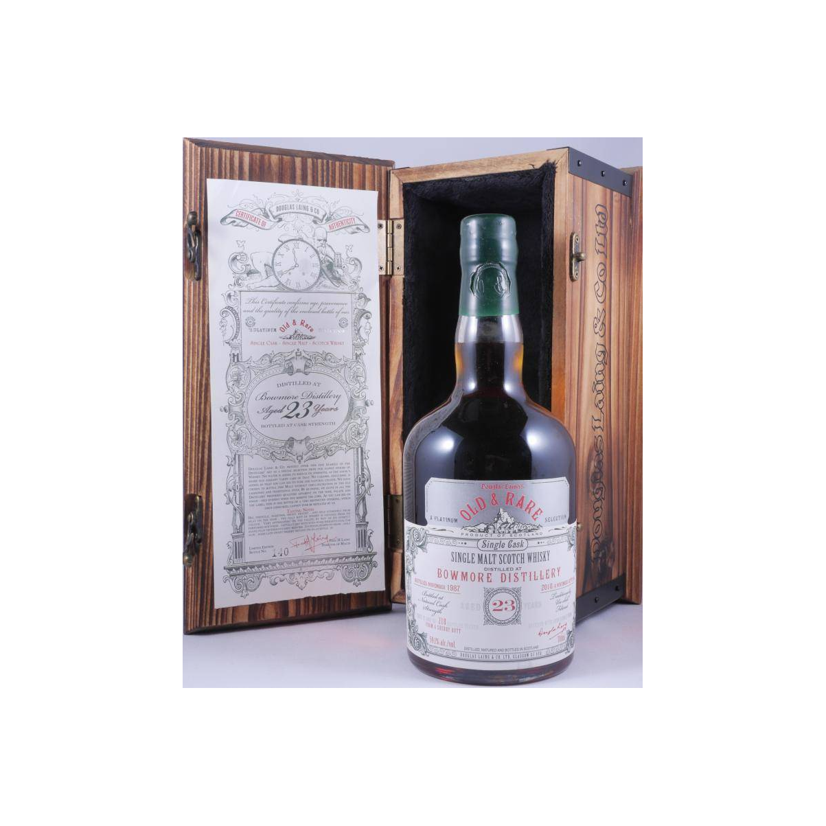 Bowmore 1987 23 Years Single Malt Whisky 3