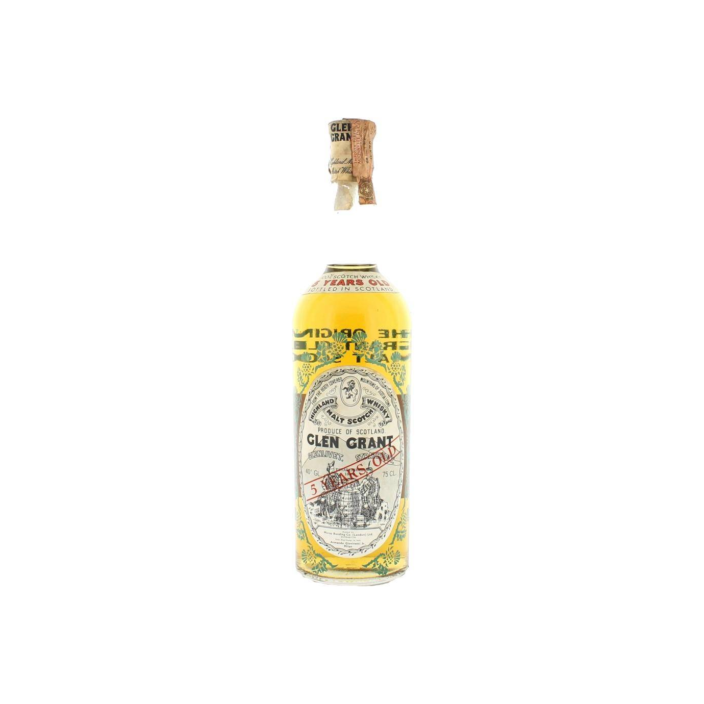 Glen Grant 5 Years Single Malt Whisky