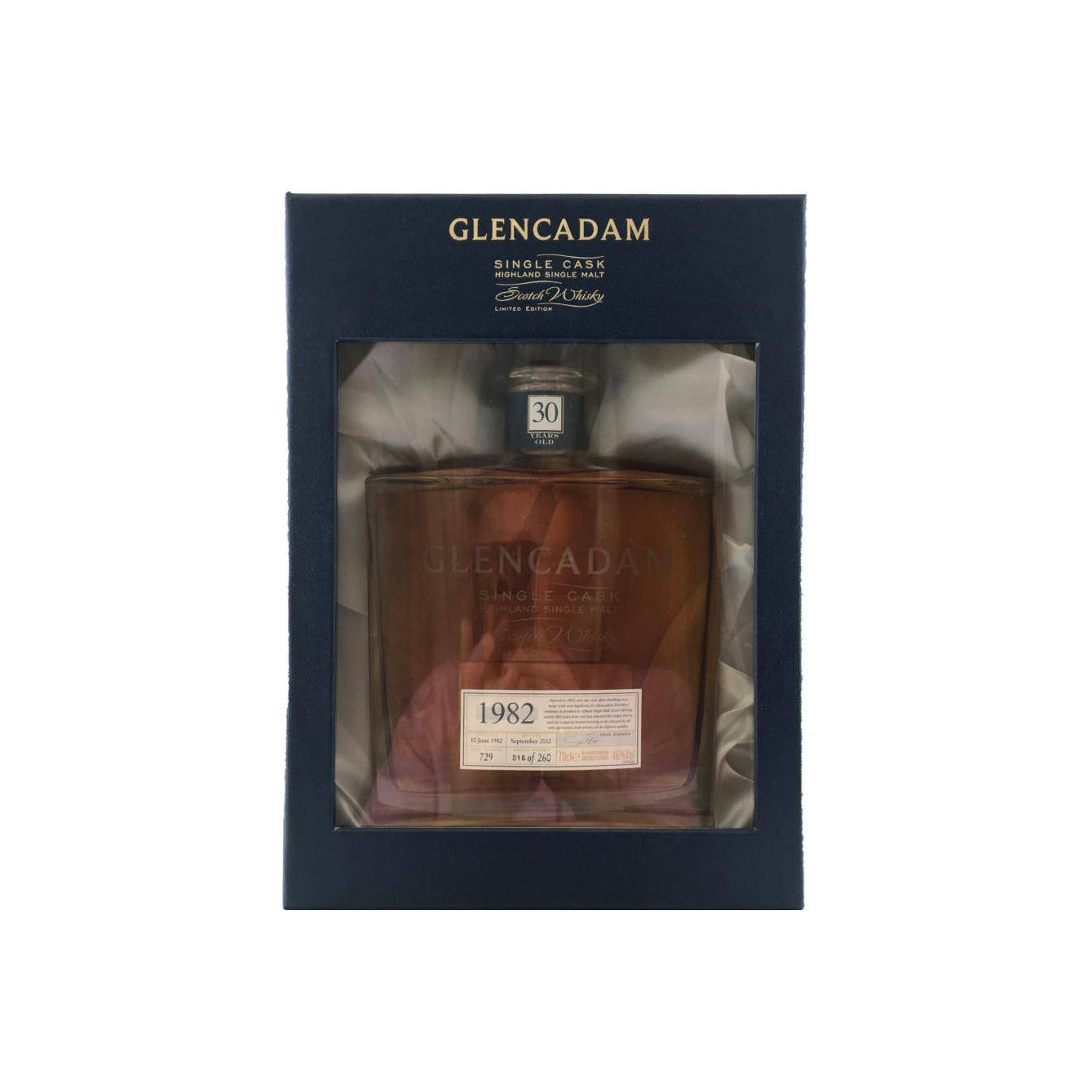 Glencadam Single Cask 1982 30 Years Single Malt Whisky 3
