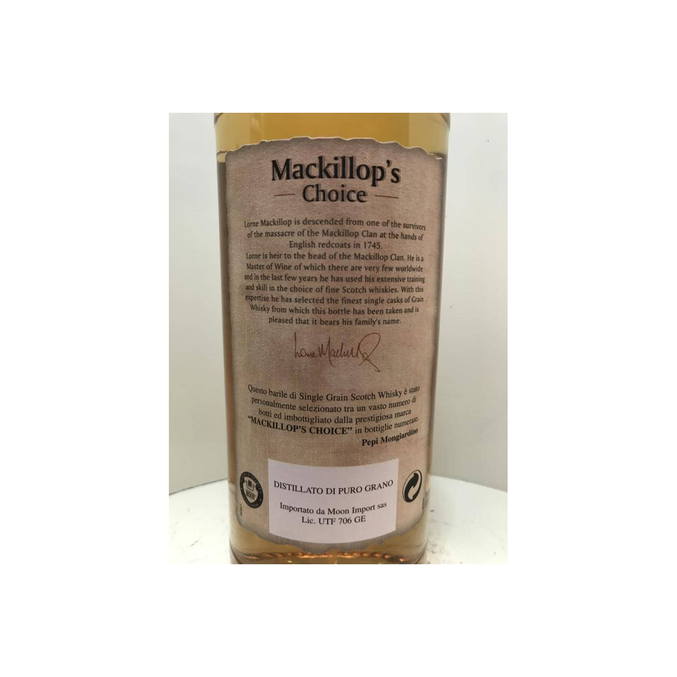 North British Single Cask 1978 20 Years Single Grain Whisky 3