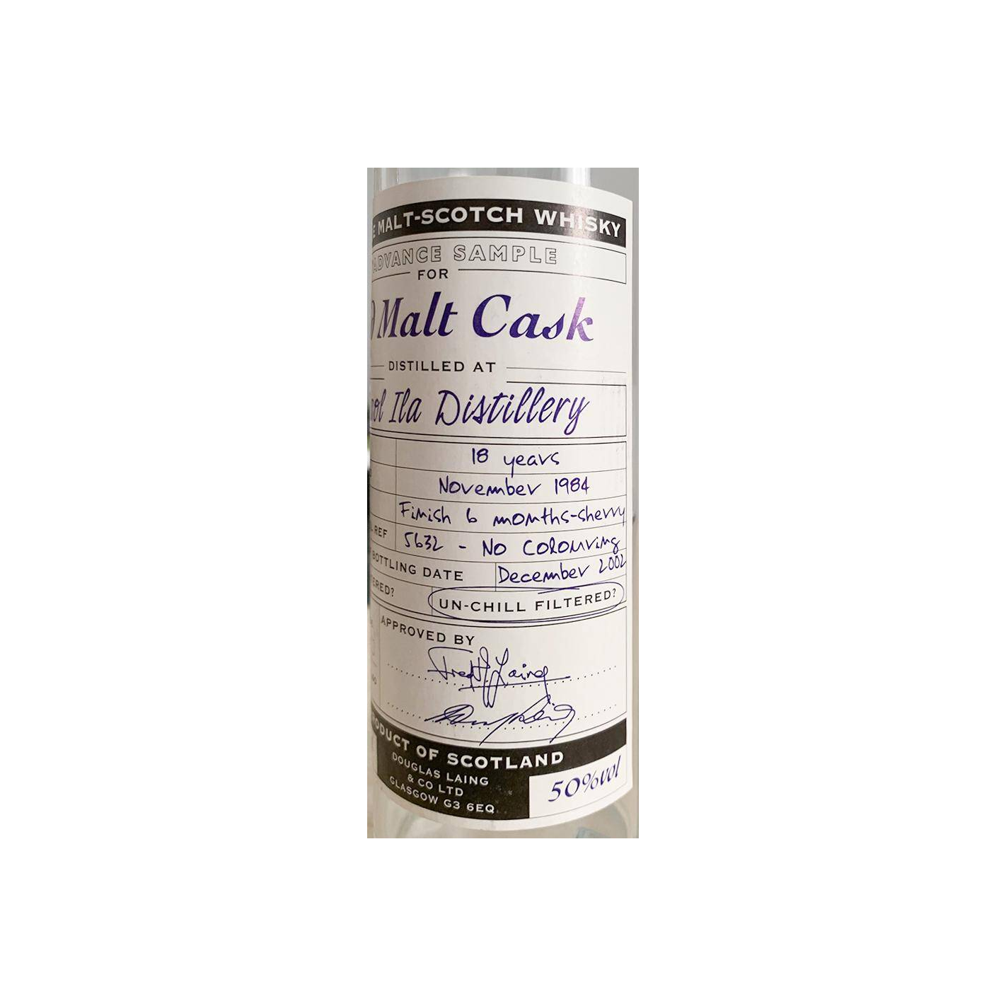 Caol Ila 1984 18 Years Single Malt Whisky 2