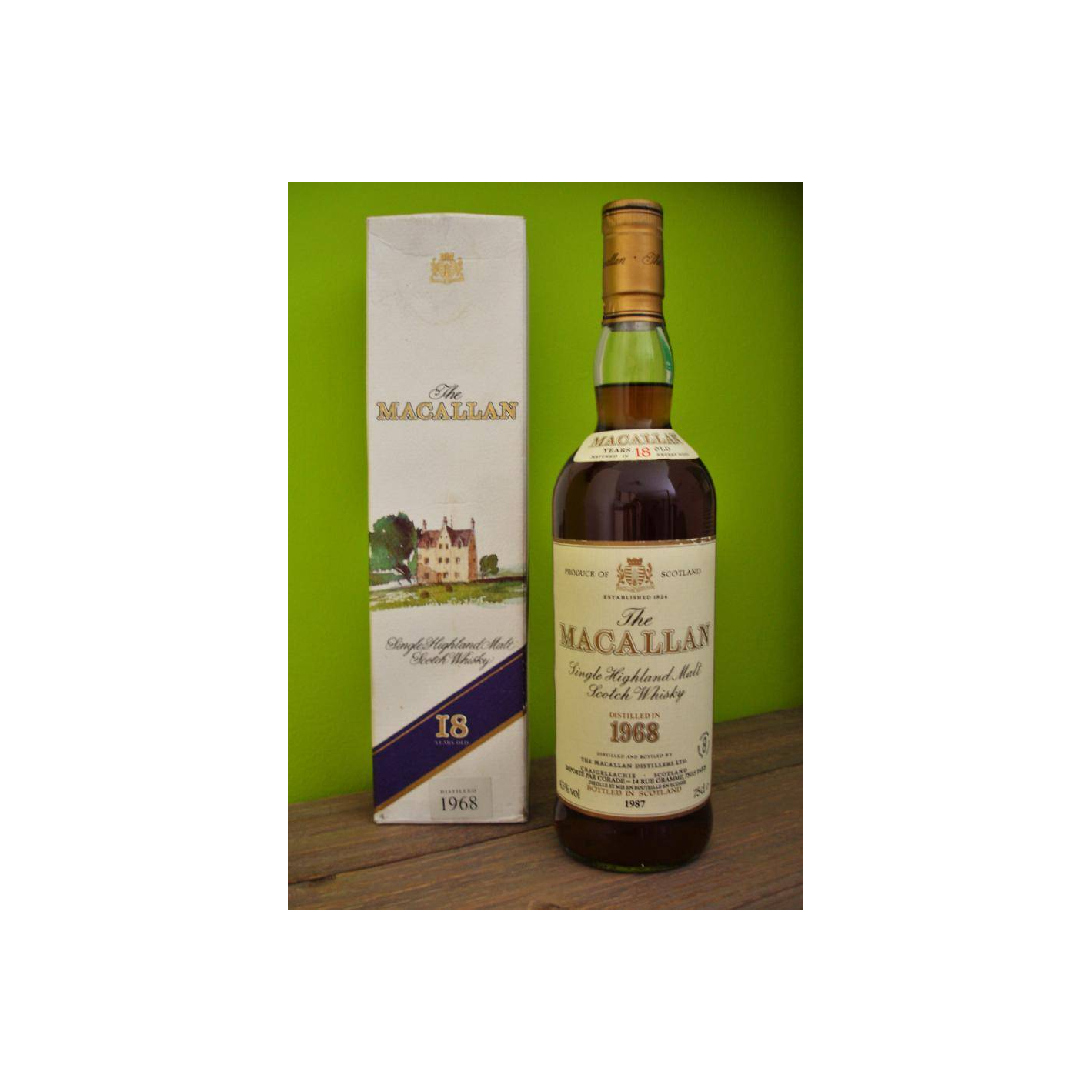 The Macallan 1968 18 Years Single Malt Whisky 2