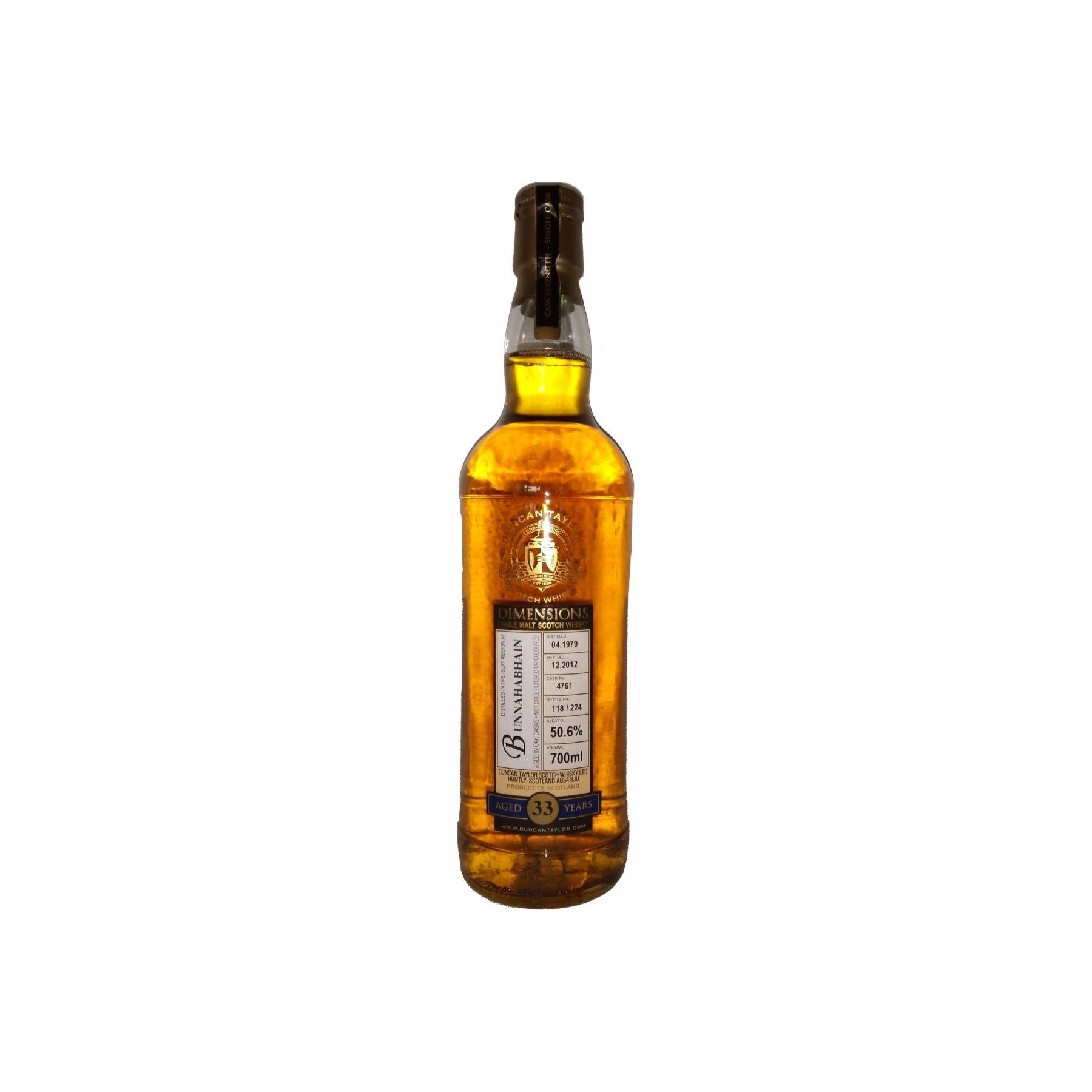 Bunnahabhain Dimensions 1979 33 Years Single Malt Whisky
