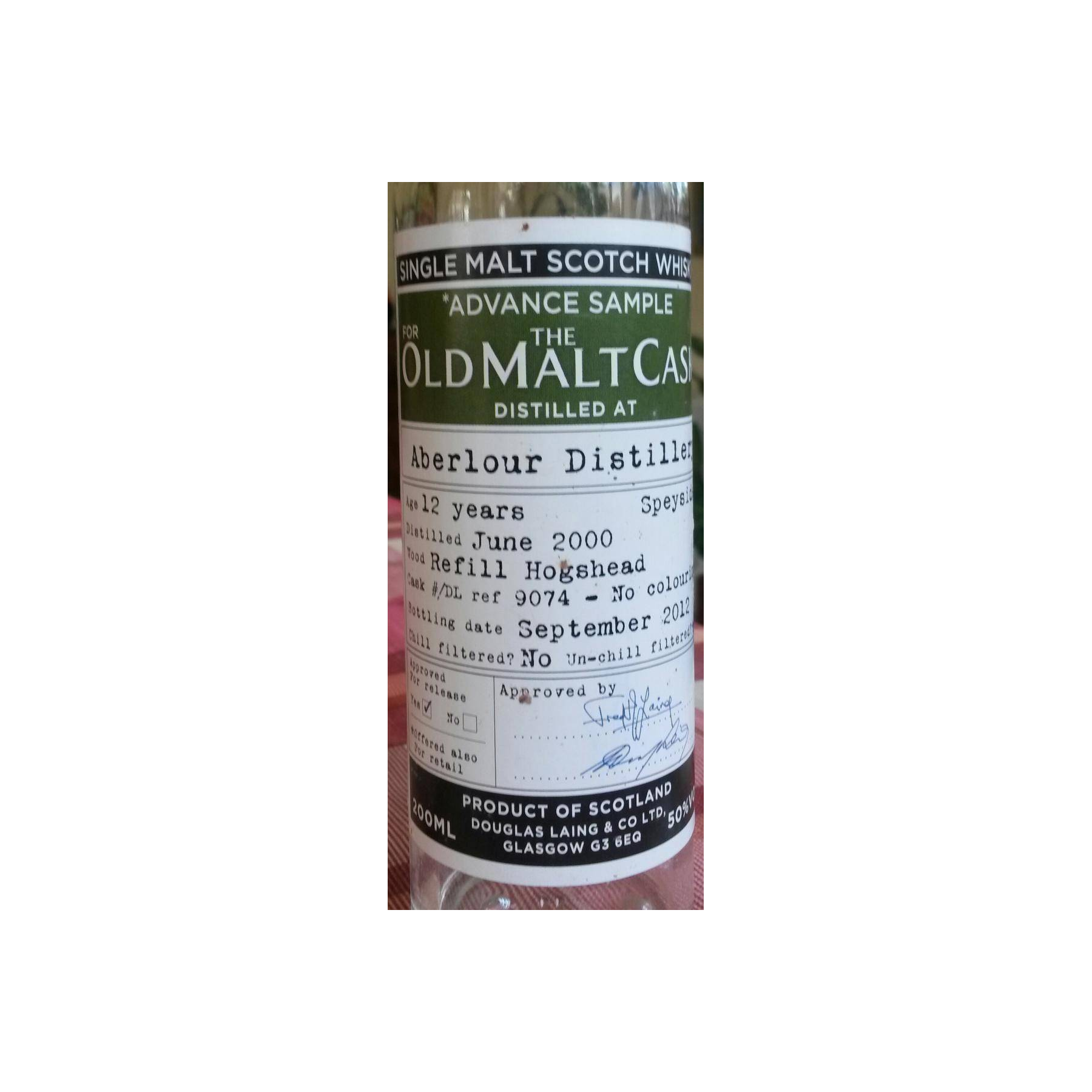Aberlour 2000 12 Years Single Malt Whisky