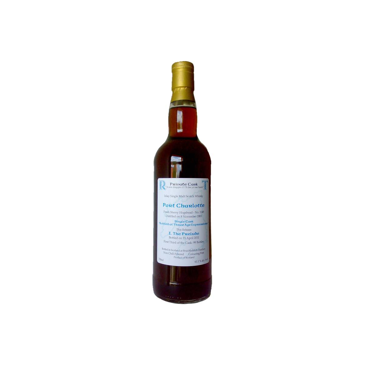 Port Charlotte 2002 8 Years Single Malt Whisky