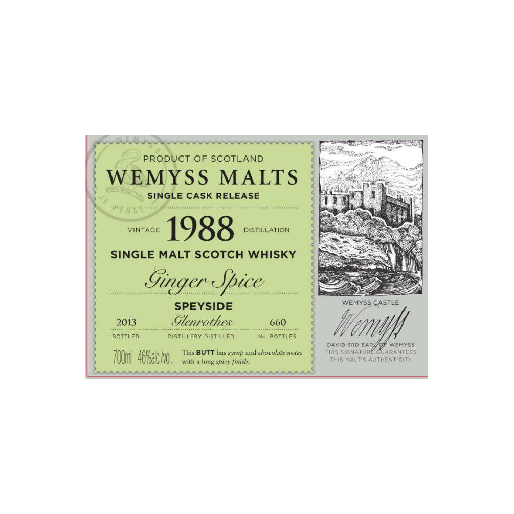 The Glenrothes 1988 25 Years Single Malt Whisky 2