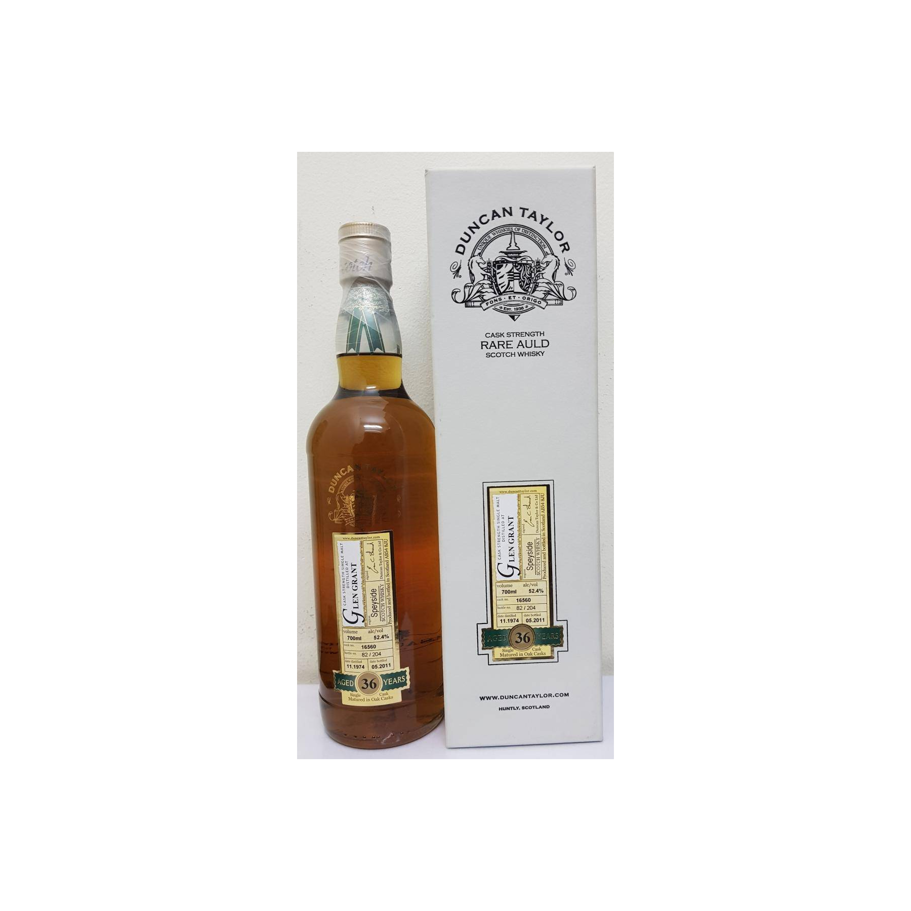 Glen Grant Rare Auld 1974 36 Years Single Malt Whisky 3