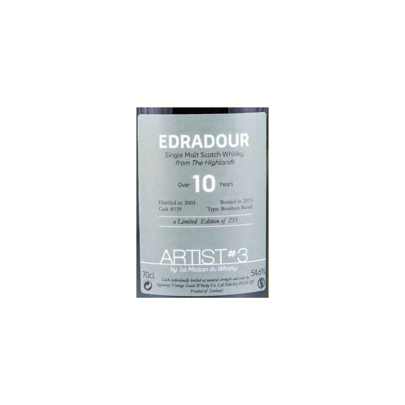 Edradour 2003 10 Years Single Malt Whisky 2
