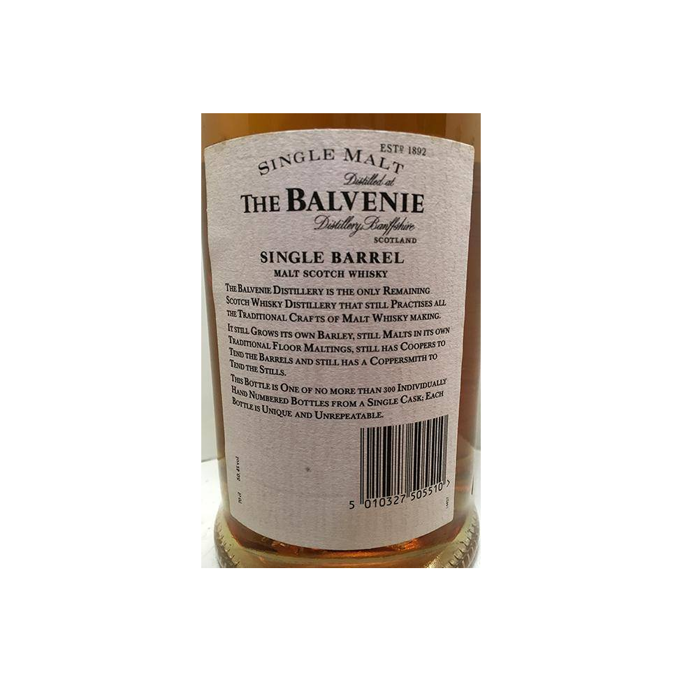The Balvenie Single Cask 1978 15 Years Single Malt Whisky 3
