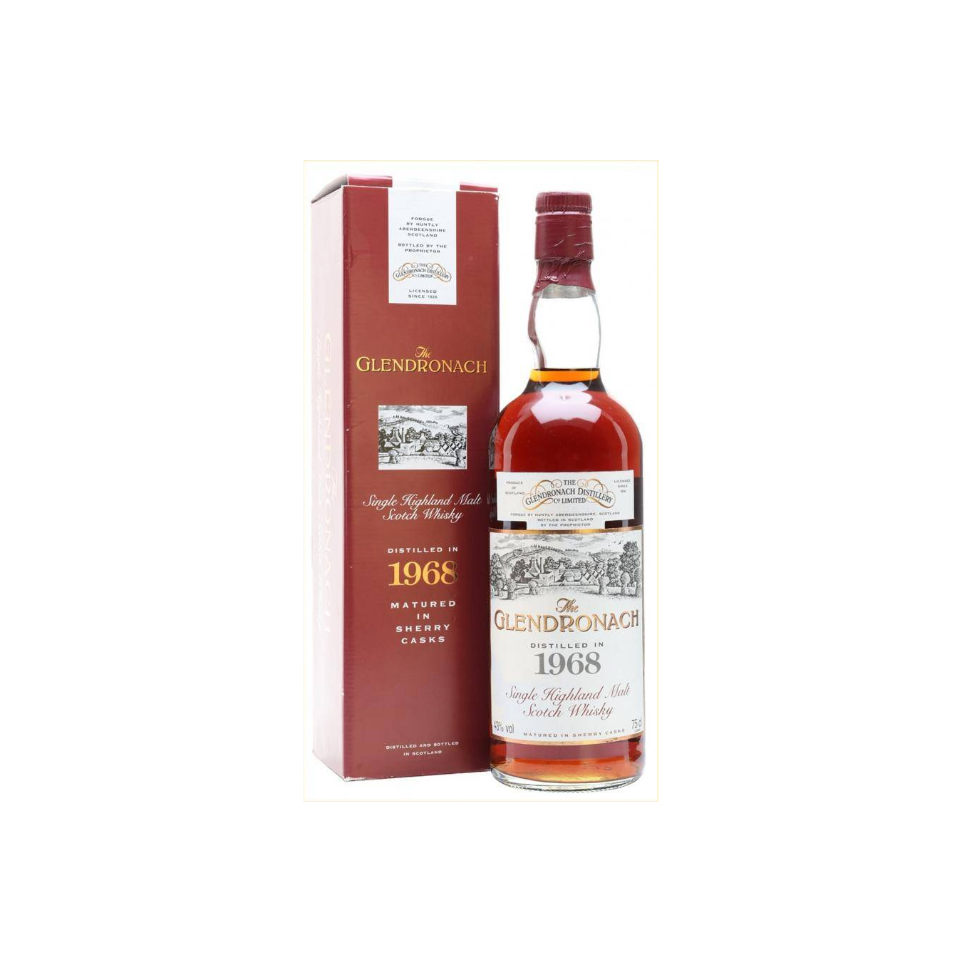 GlenDronach Single Cask 1968 25 Years Single Malt Whisky 2