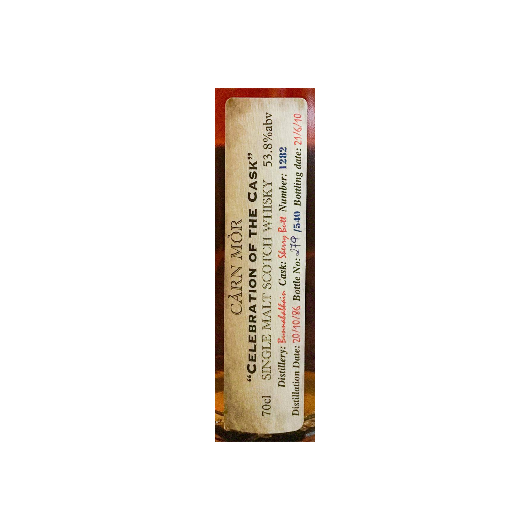 Bunnahabhain 1986 23 Years Single Malt Whisky 3