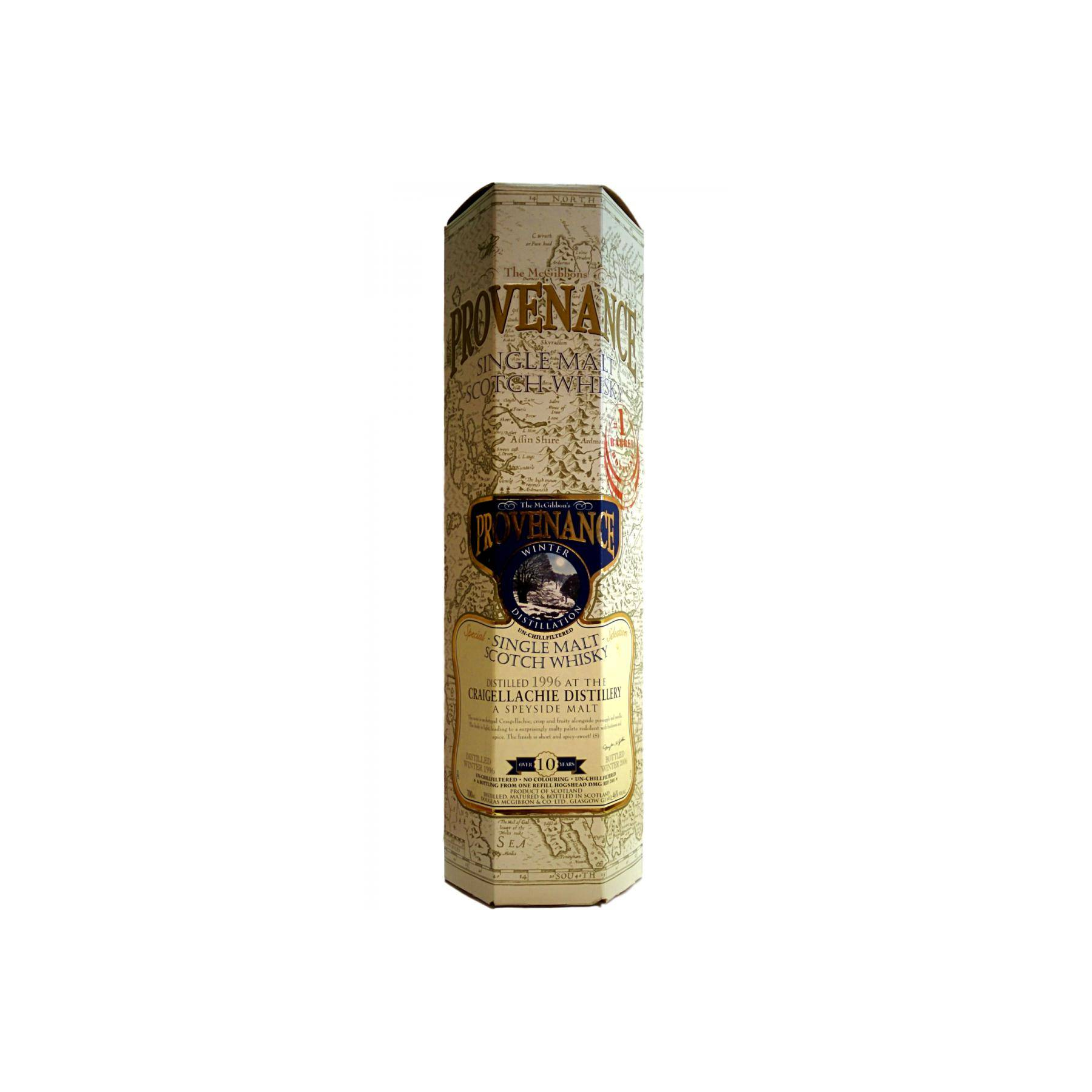 Craigellachie McGibbon's Provenance 1996 10 Years Single Malt Whisky 2