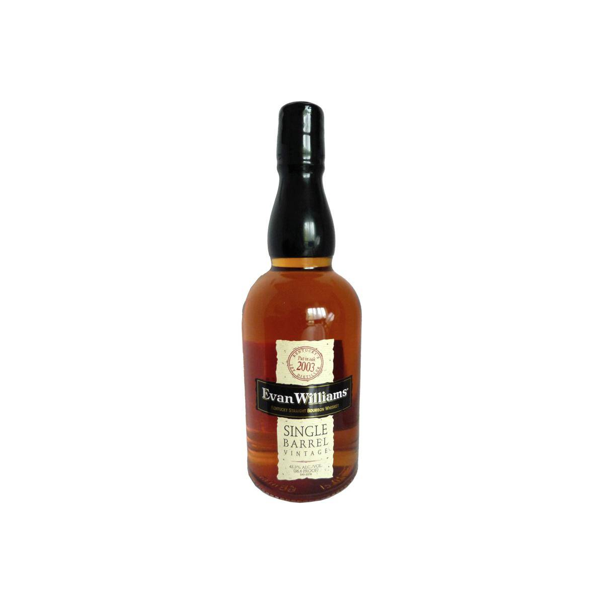 Evan Williams Single Cask 2003 10 Years Bourbon Whisky 2