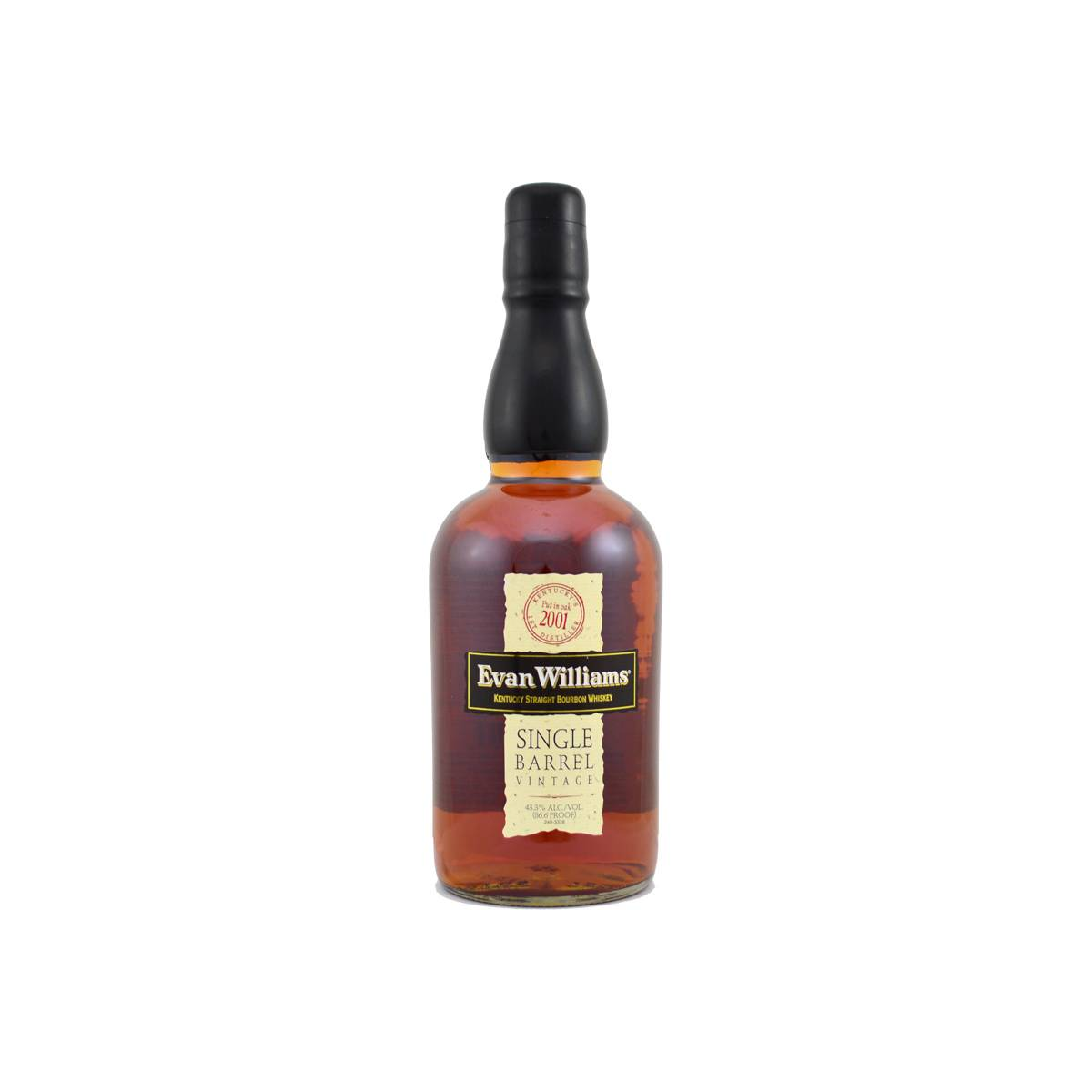 Evan Williams Single Cask 2001 10 Years Bourbon Whisky