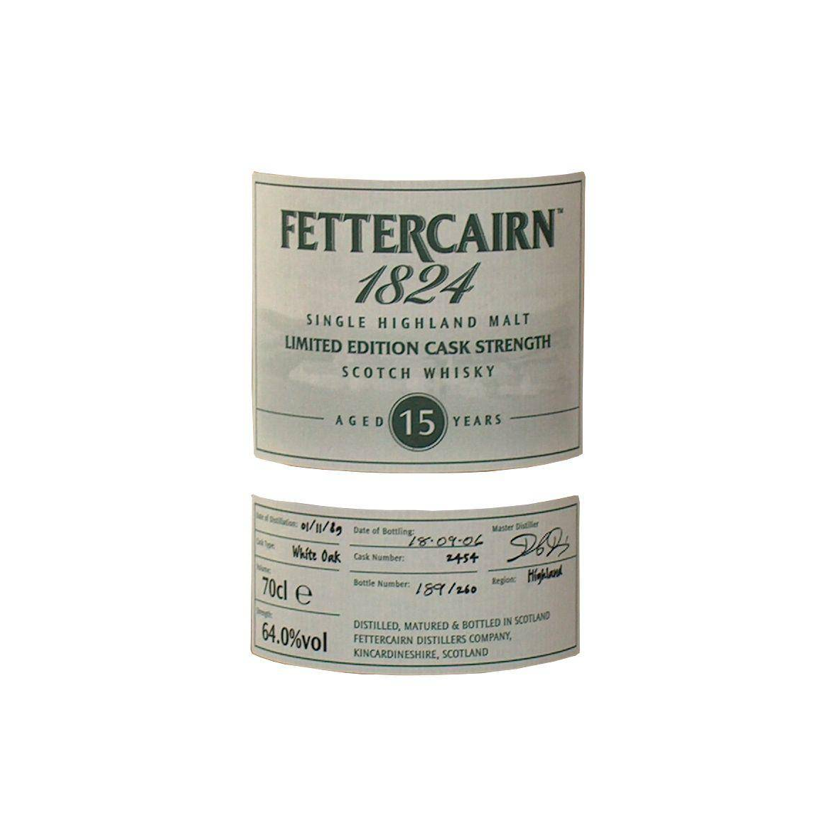 Fettercairn 1989 15 Years Single Malt Whisky 2