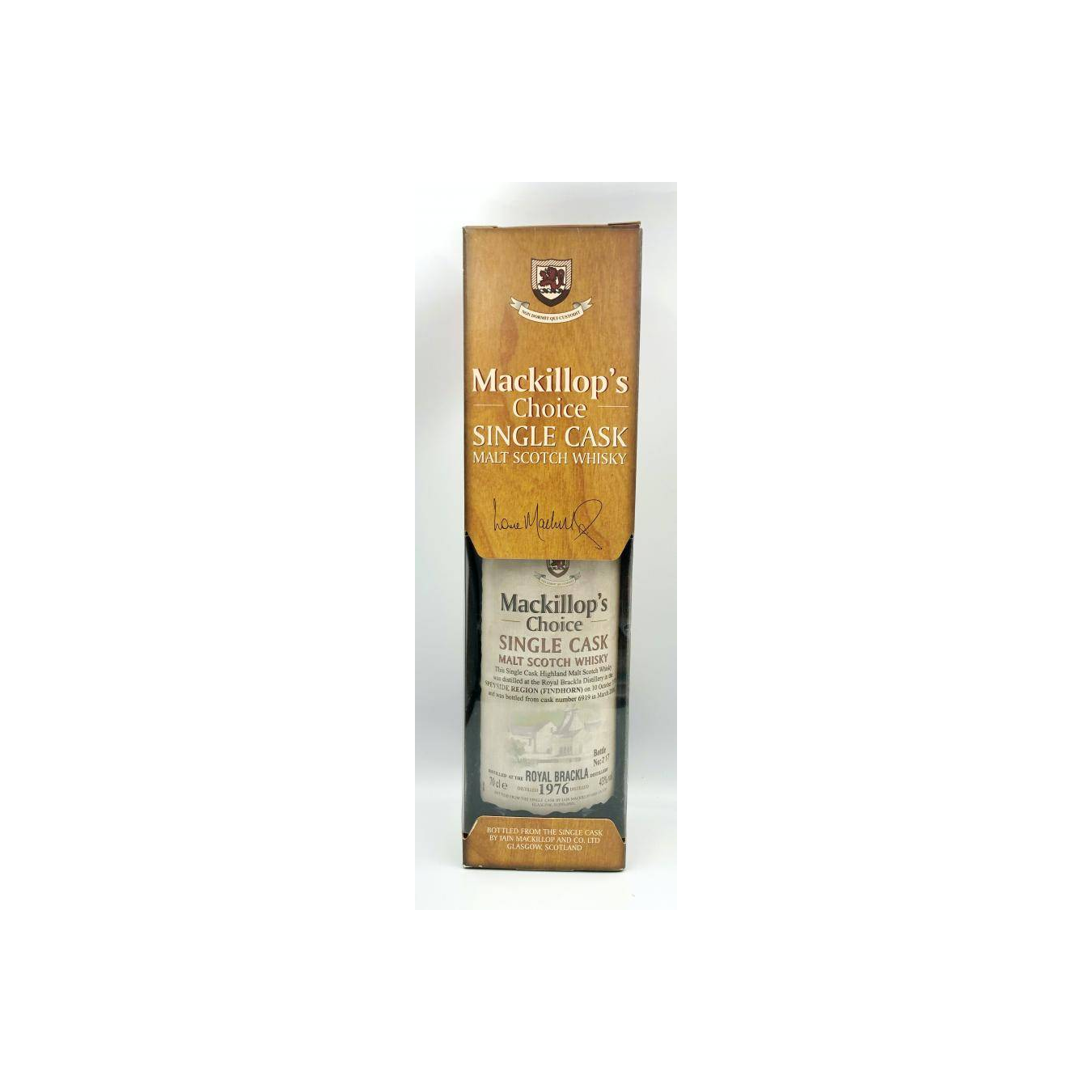 Royal Brackla Single Cask 1976 29 Years Single Malt Whisky 3