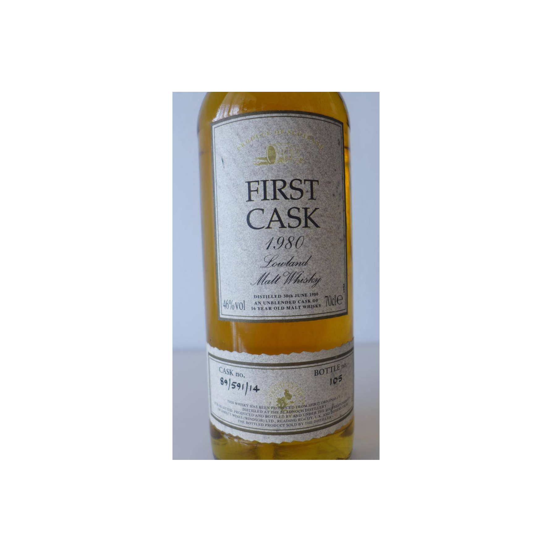 Bladnoch 1980 16 Years Single Malt Whisky 2