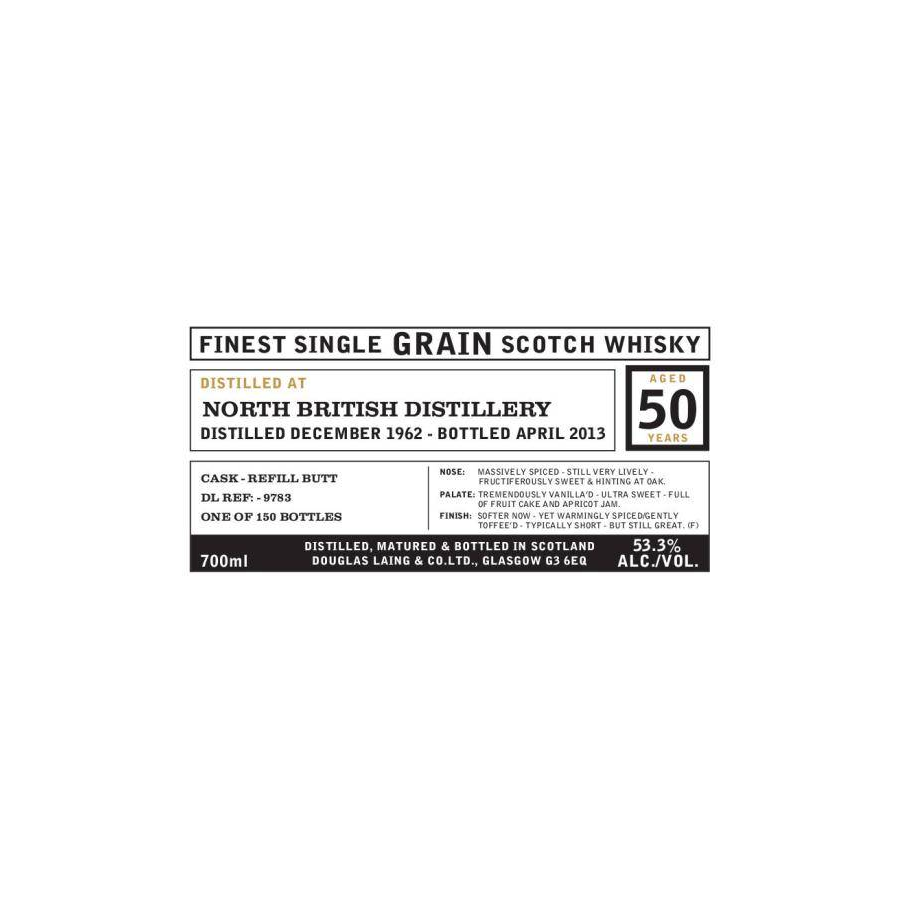 North British 1962 50 Years Single Grain Whisky 2