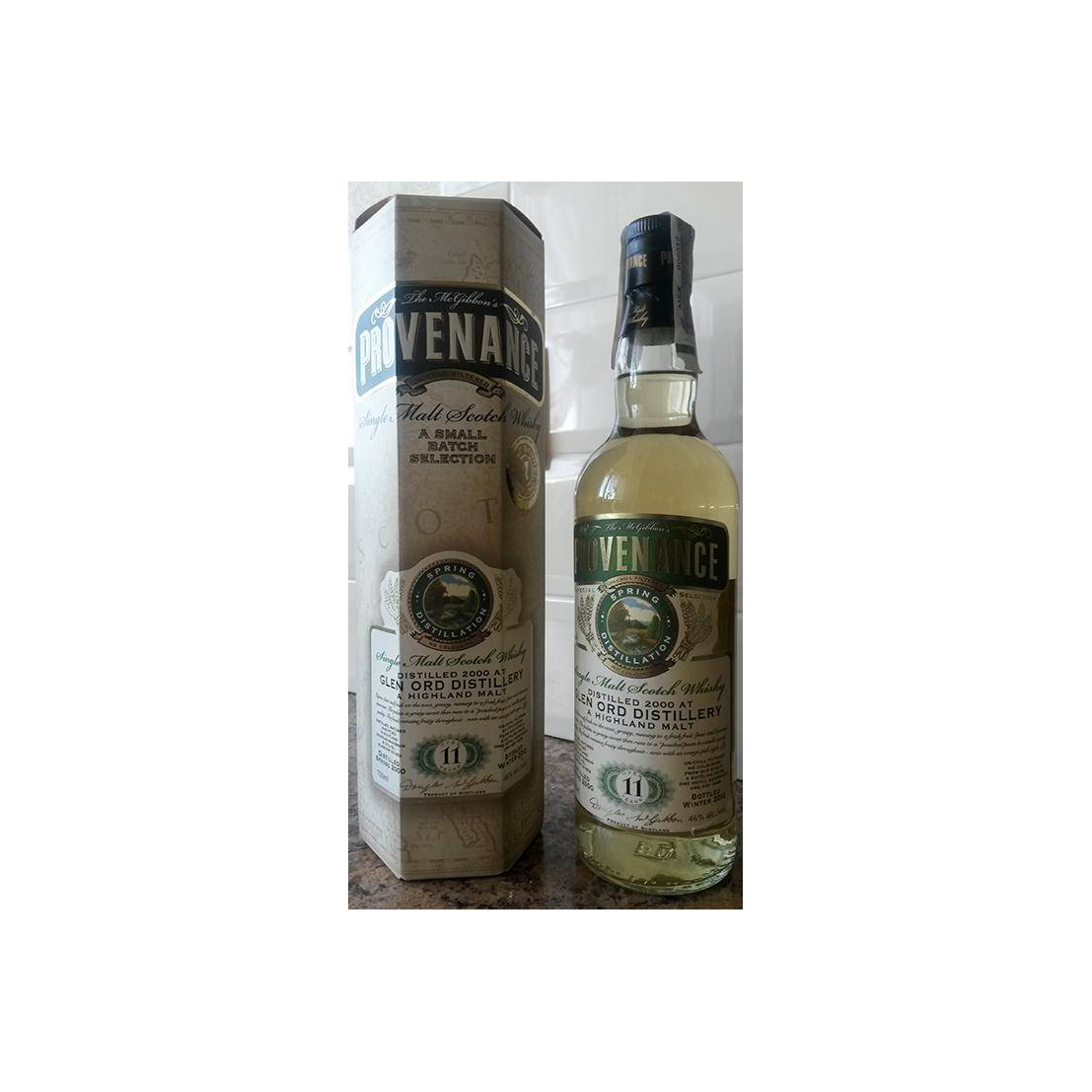 Glen Ord McGibbon's Provenance 2000 11 Years Single Malt Whisky 2