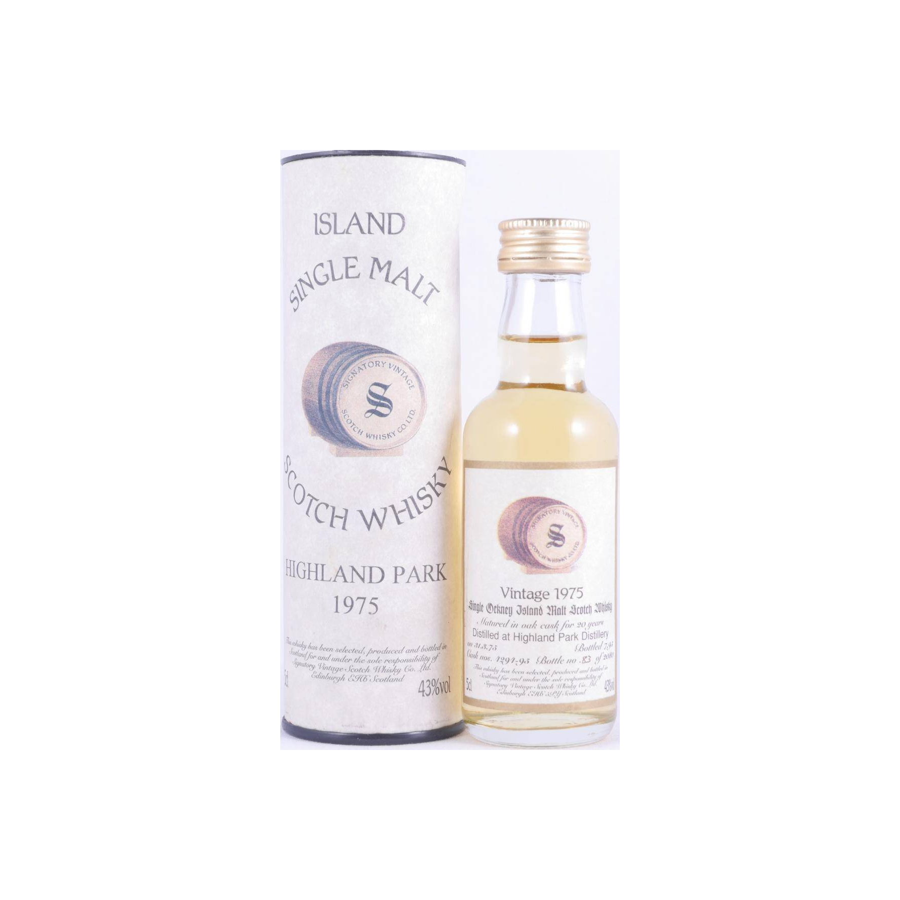 Highland Park 1975 20 Years Single Malt Whisky 3