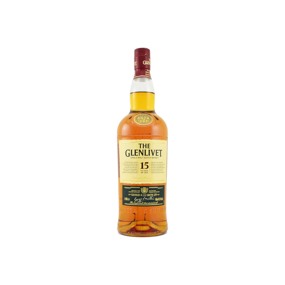The Glenlivet 15 Years Single Malt Whisky