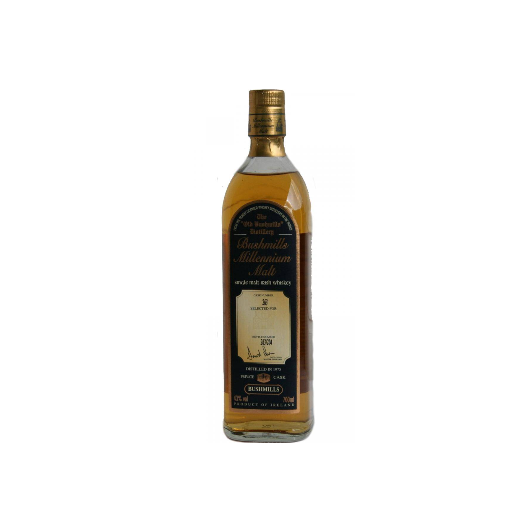 Bushmills 1975 25 Years Single Malt Whisky