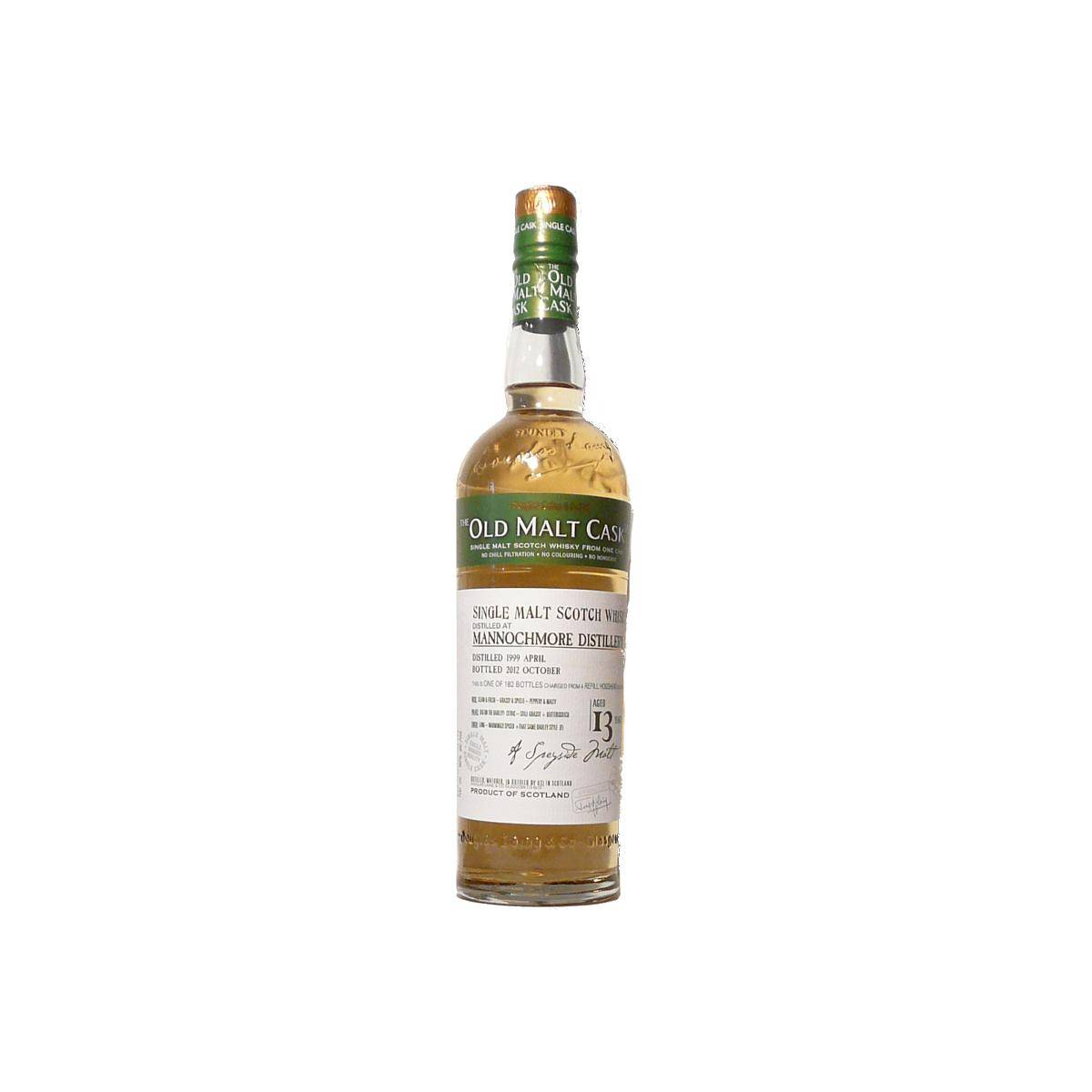 Mannochmore Old Malt Cask 1999 13 Years Single Malt Whisky