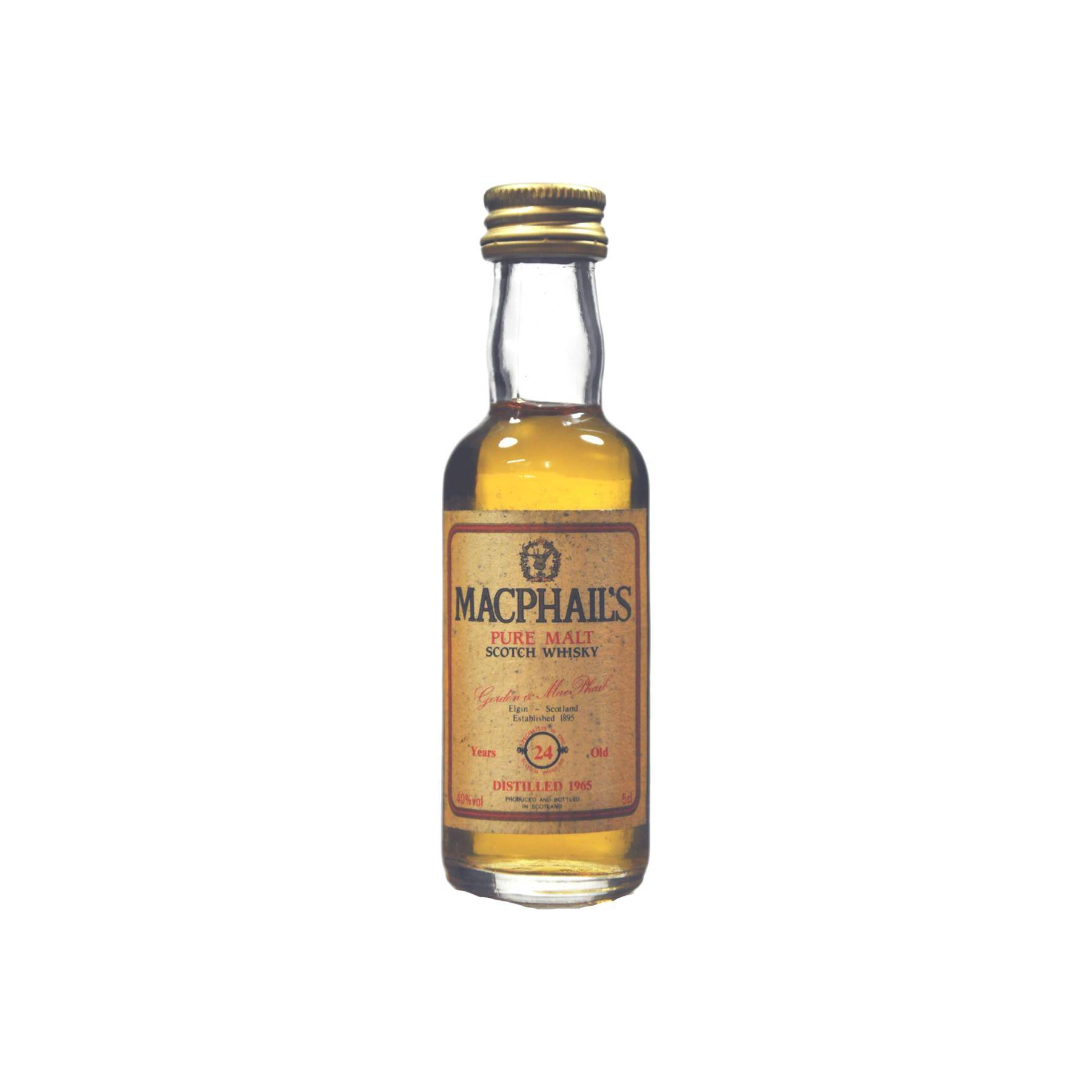 Gordon & MacPhail 1965 24 Years Single Malt Whisky 2
