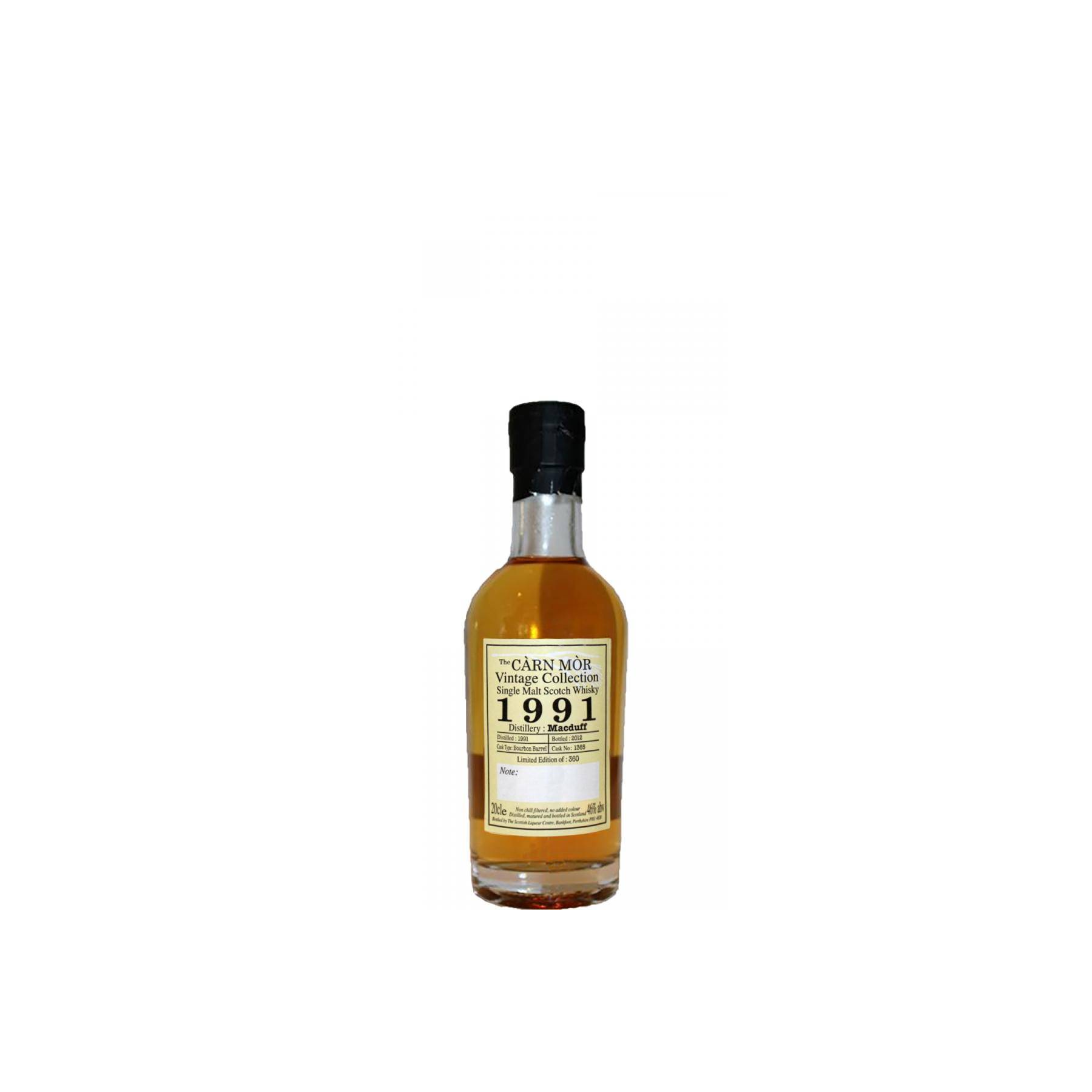Macduff 1991 21 Years Single Malt Whisky
