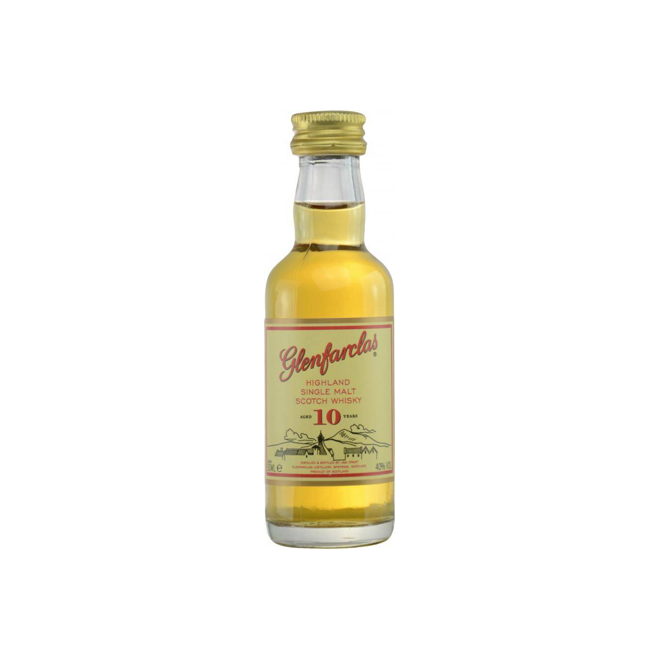 Glenfarclas Miniature 10 Years Single Malt Whisky 2