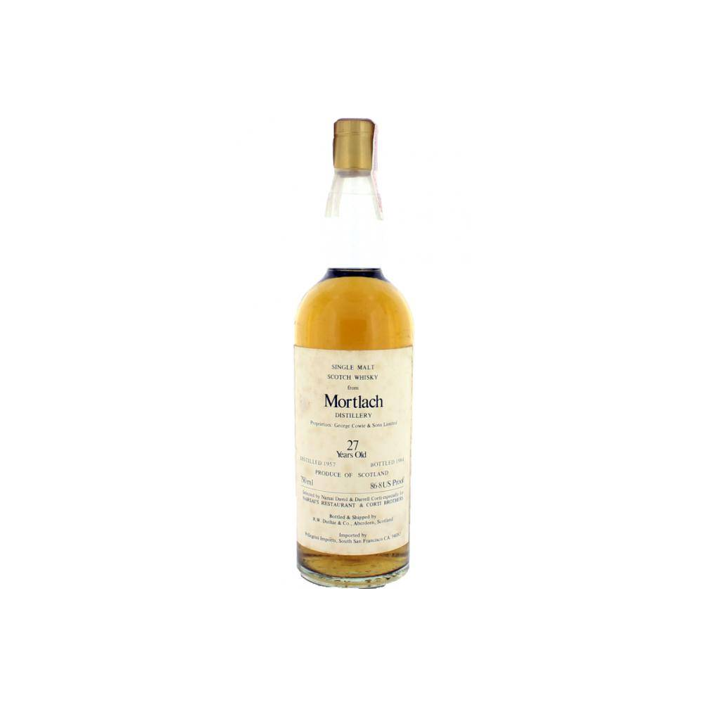 Mortlach 1957 27 Years Single Malt Whisky