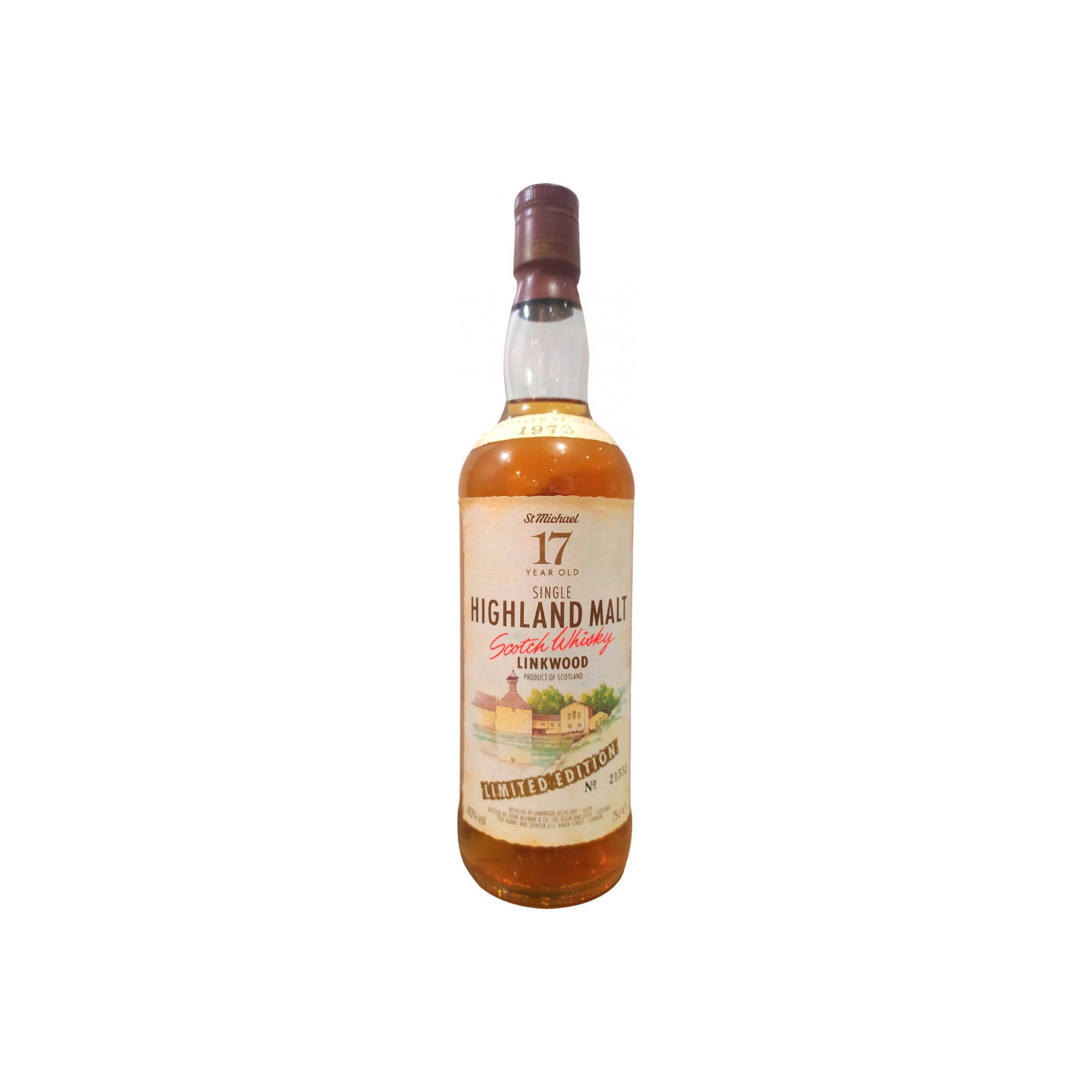 Linkwood Limited Edition 1973 17 Years Single Malt Whisky