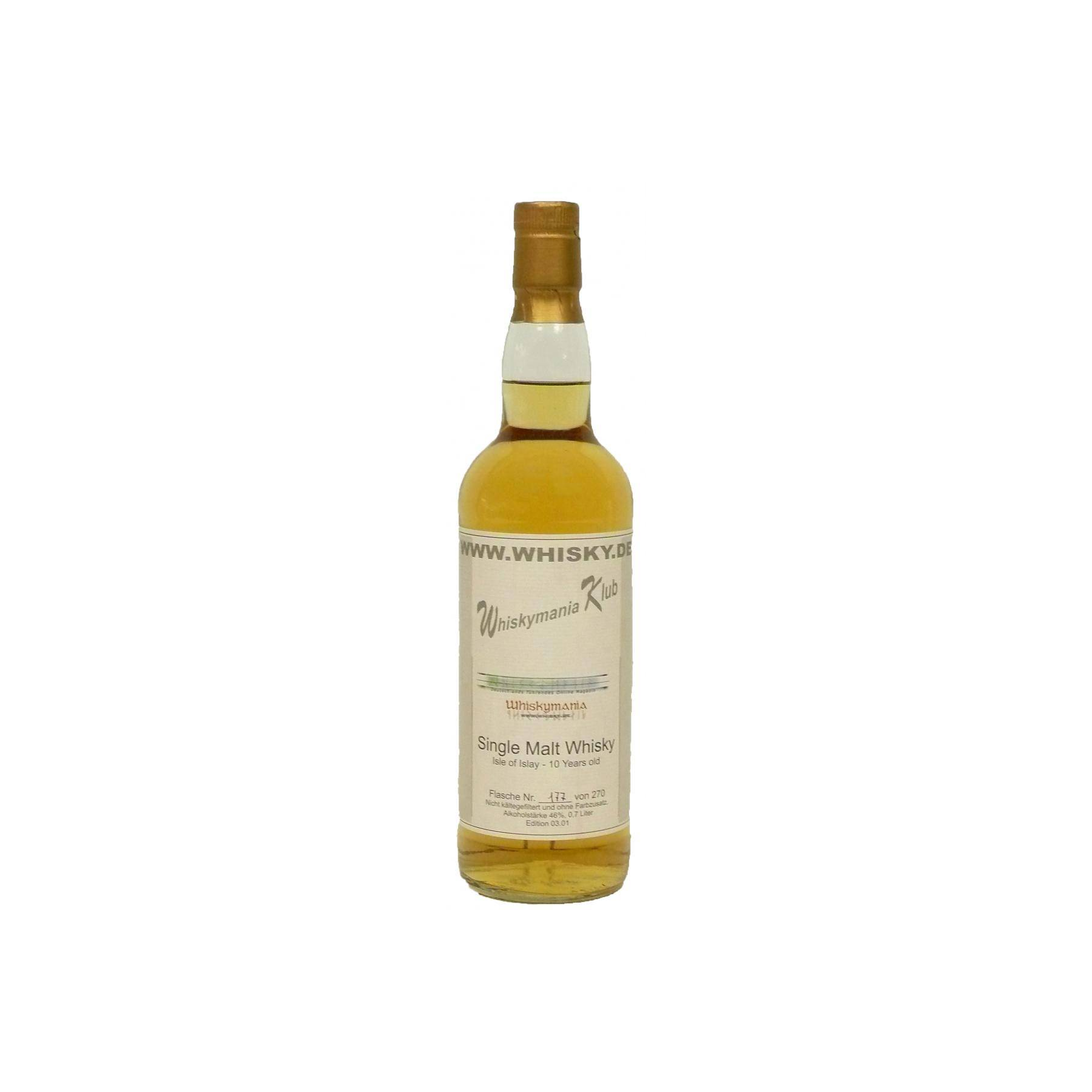 Bruichladdich 1991 10 Years Single Malt Whisky