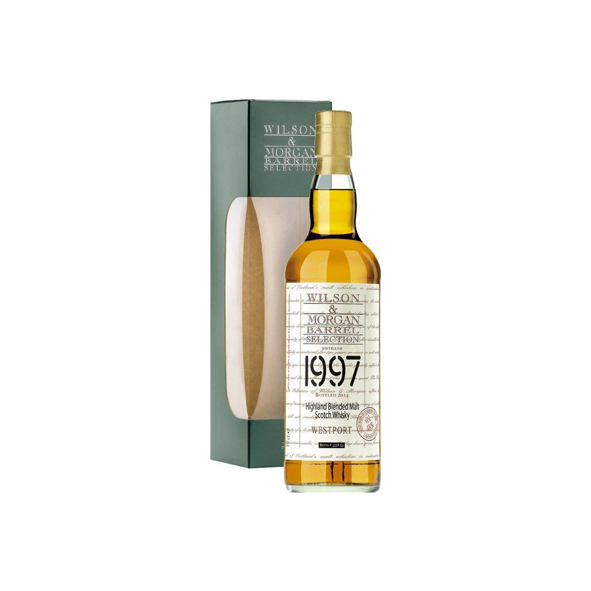 Wilson & Morgan Barrel Selection 1997 16 Years Blended Malt Whisky 3
