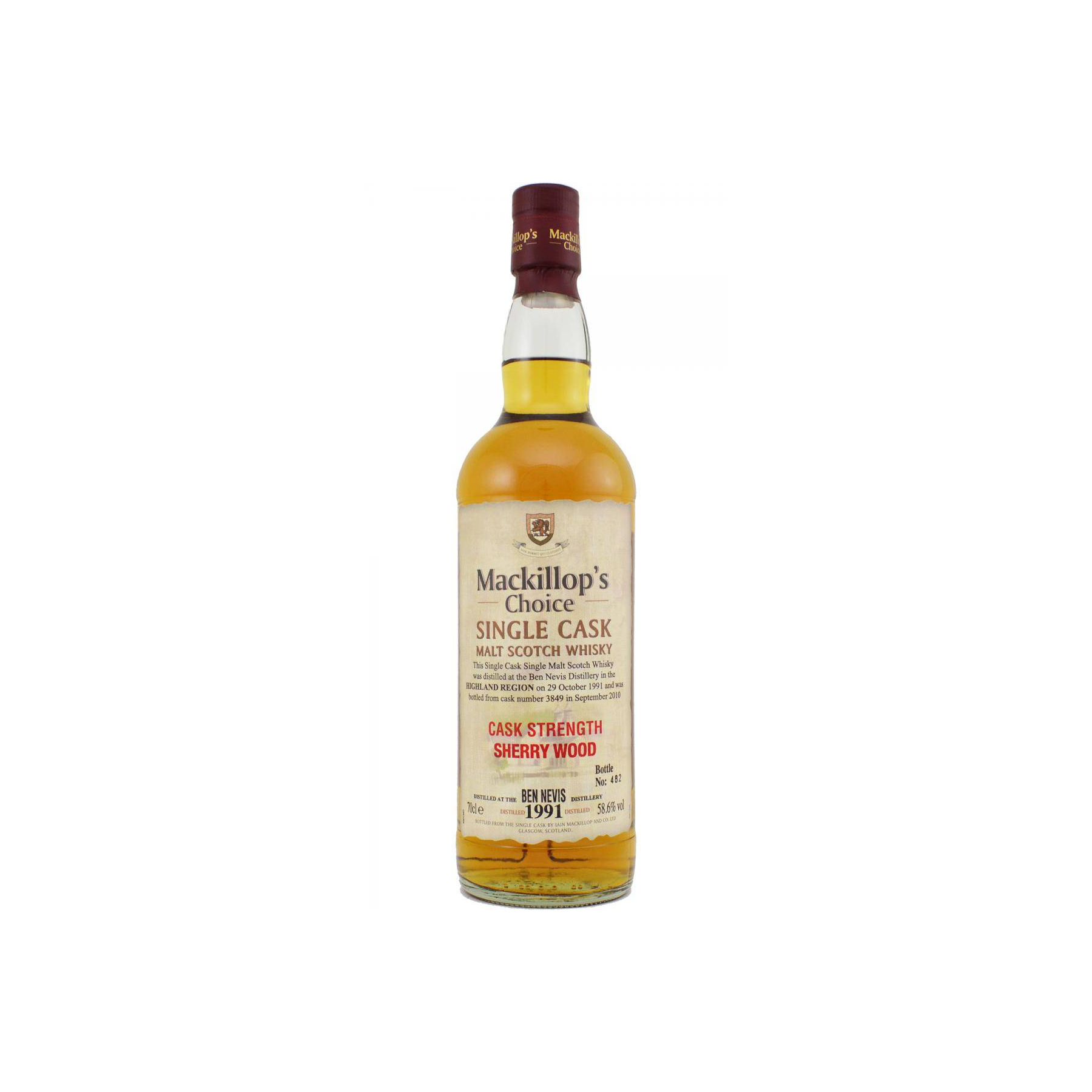 Ben Nevis 1991 18 Years Single Malt Whisky