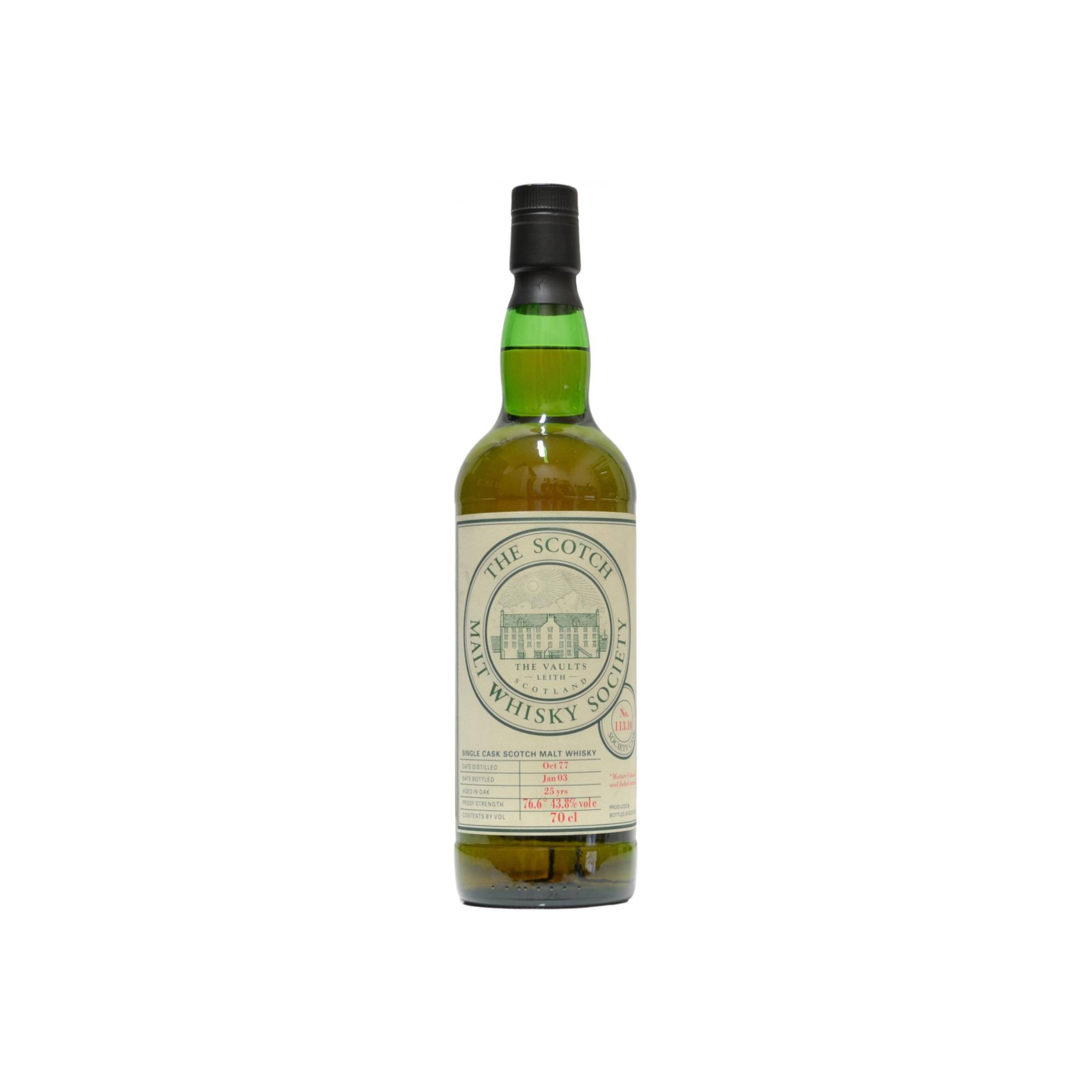 The Scotch Malt Whisky Society 1977 25 Years Single Malt Whisky