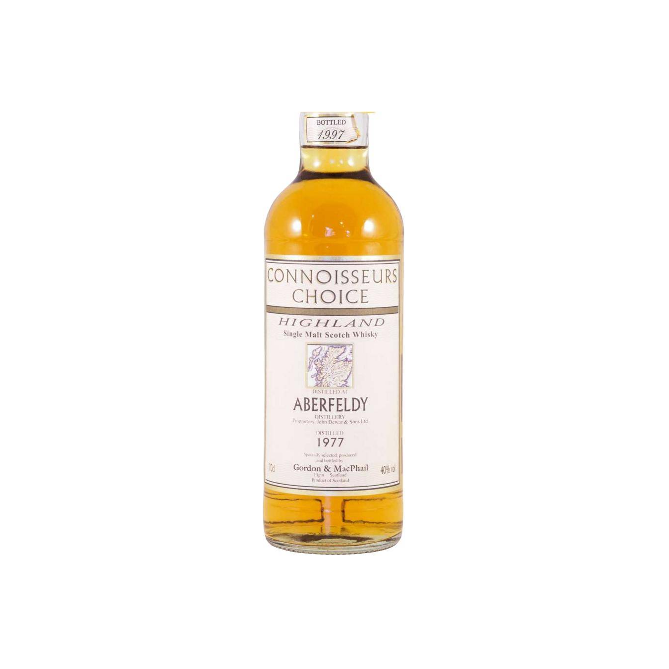 Aberfeldy Connoisseurs Choice 1977 20 Years Single Malt Whisky