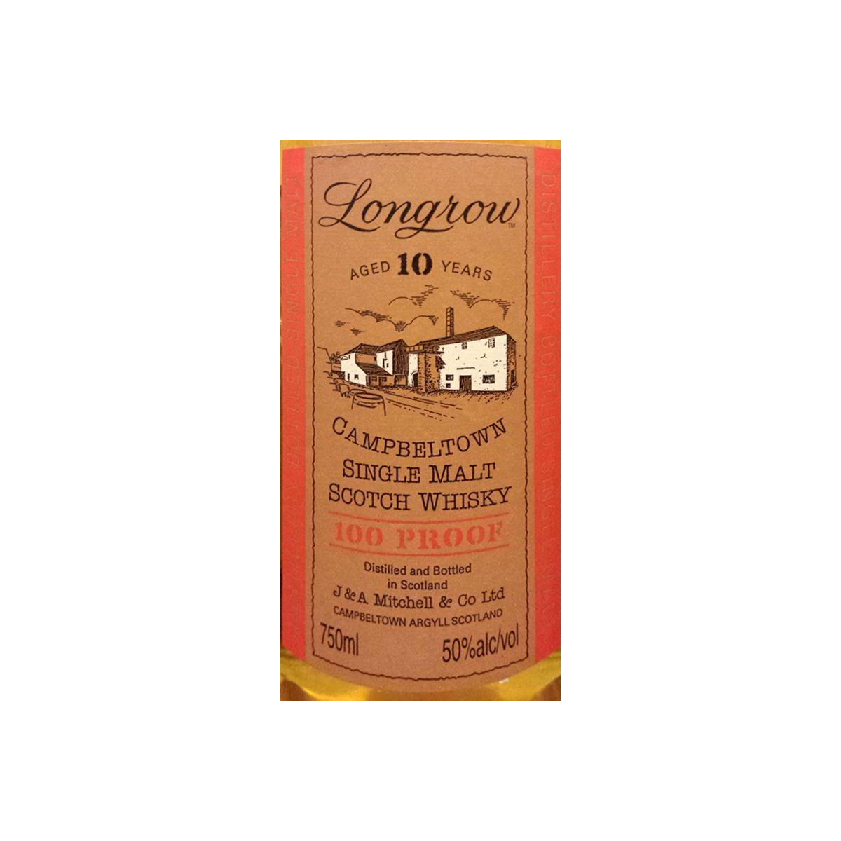 Longrow 10 Years Single Malt Whisky