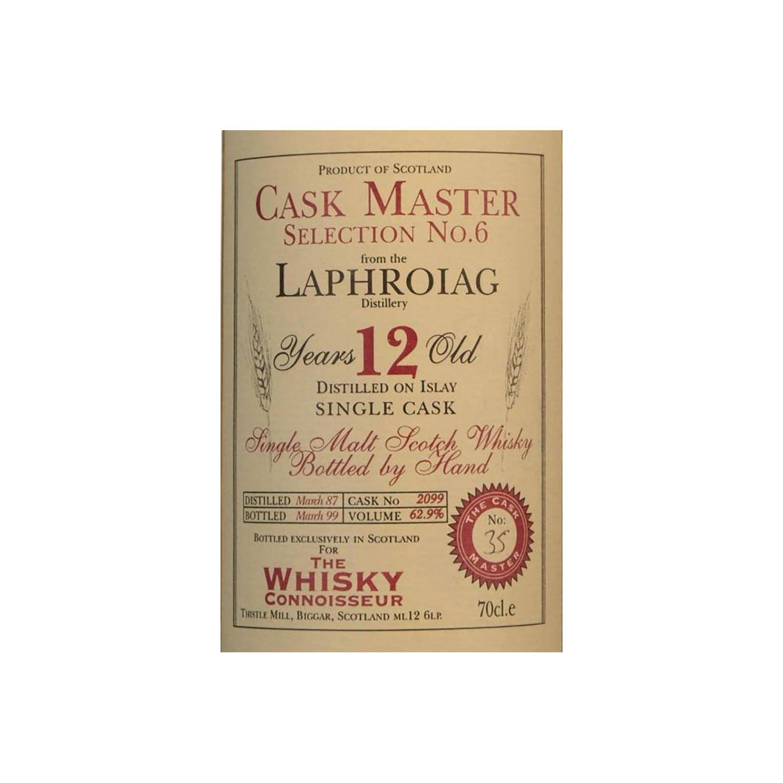 Laphroaig 1987 12 Years Single Malt Whisky 3