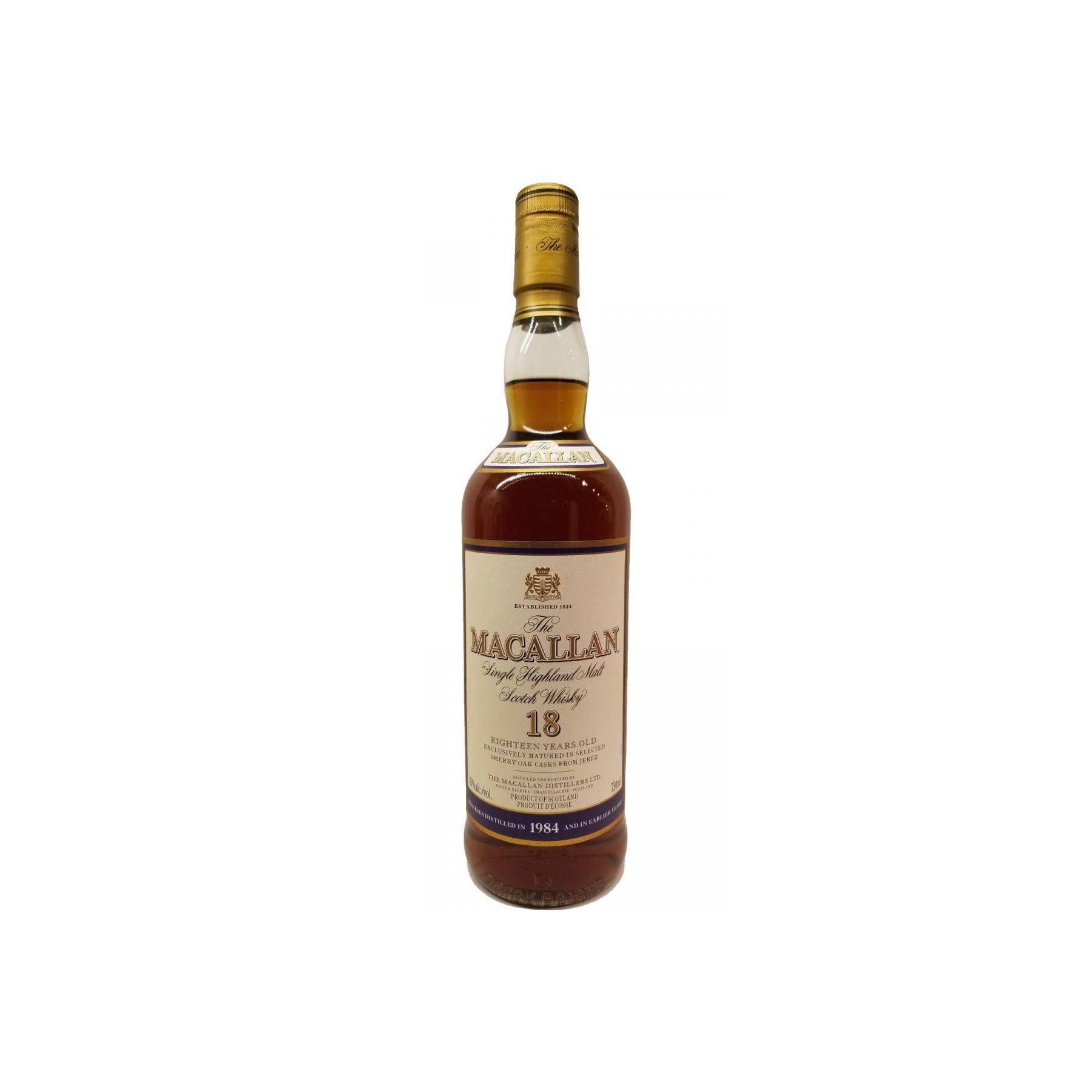 The Macallan 1984 18 Years Single Malt Whisky