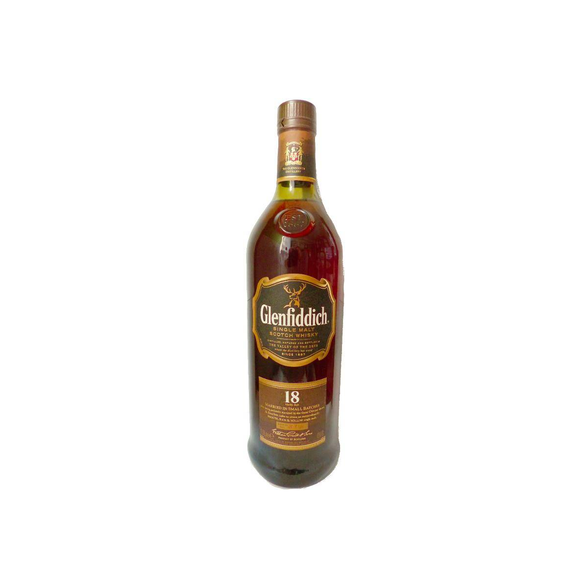 Glenfiddich 18 Years Single Malt Whisky